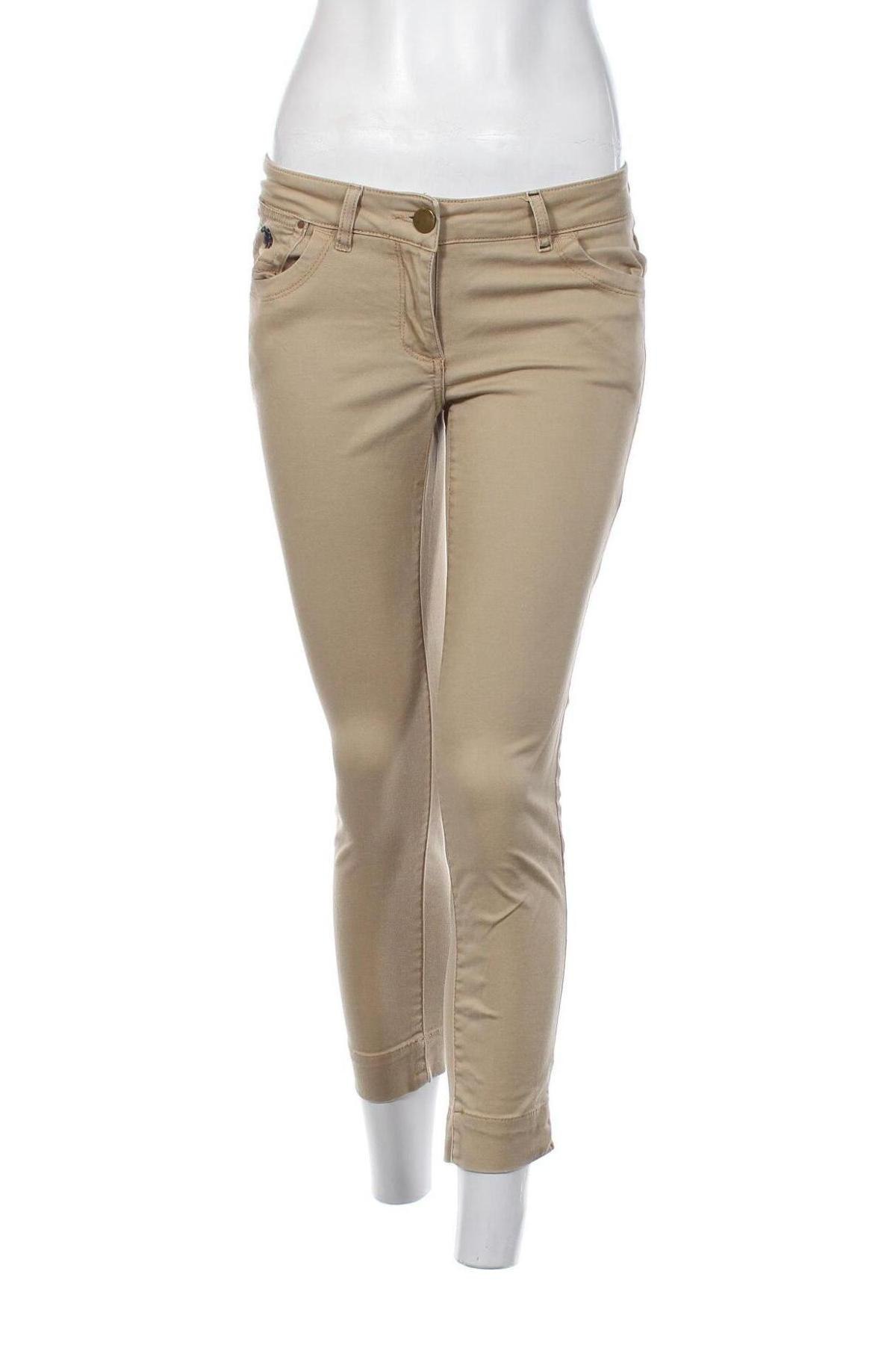 Damenhose U.S. Polo Assn., Größe S, Farbe Beige, Preis € 10,49