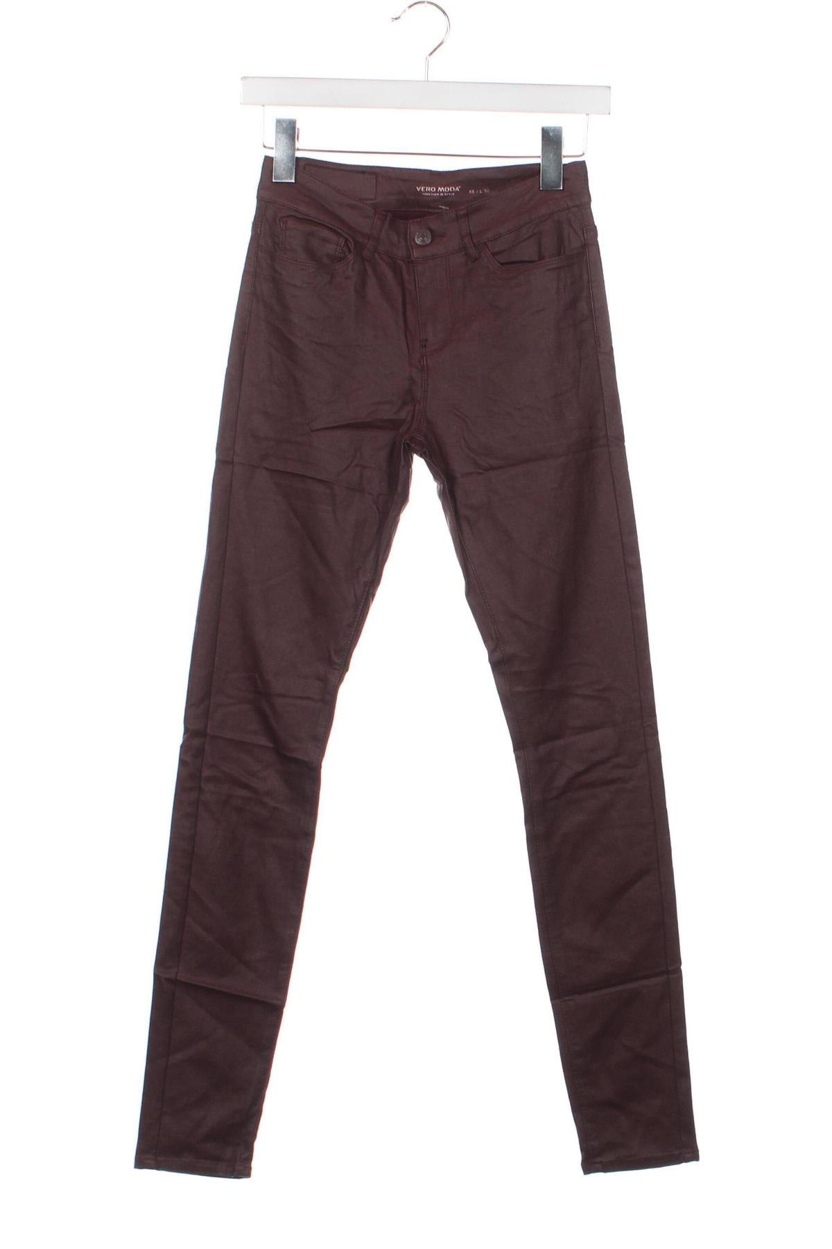 Pantaloni de femei Vero Moda, Mărime XS, Culoare Maro, Preț 11,18 Lei