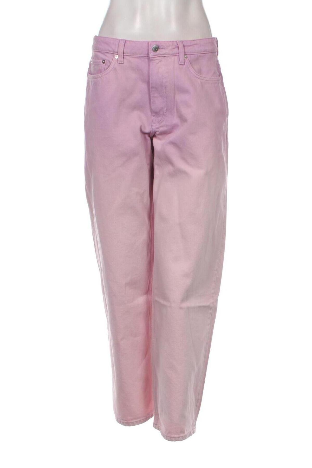 Γυναικείο παντελόνι Weekday, Μέγεθος S, Χρώμα Ρόζ , Τιμή 10,99 €