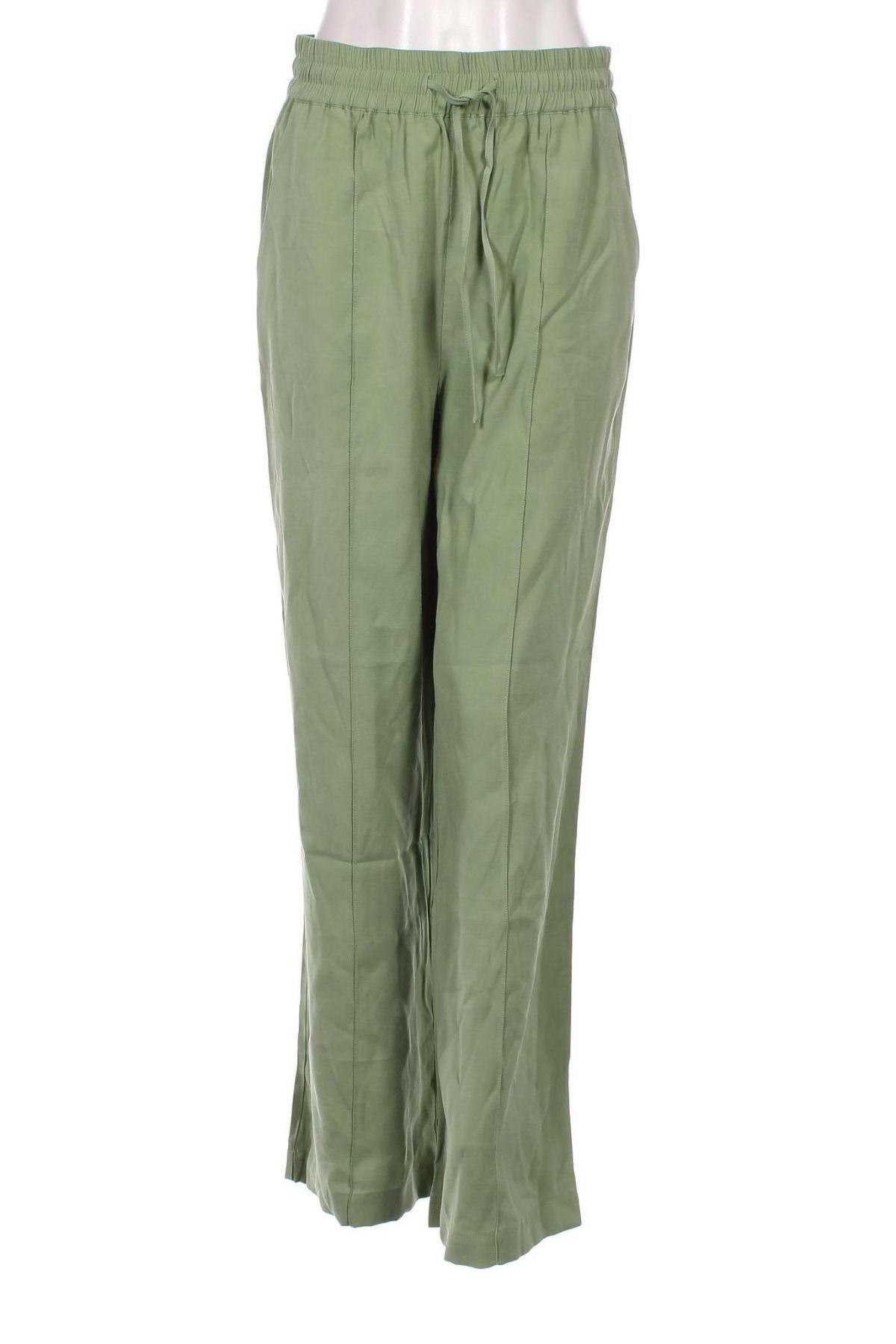 Дамски панталон Y.A.S, Размер M, Цвят Зелен, Цена 146,00 лв.