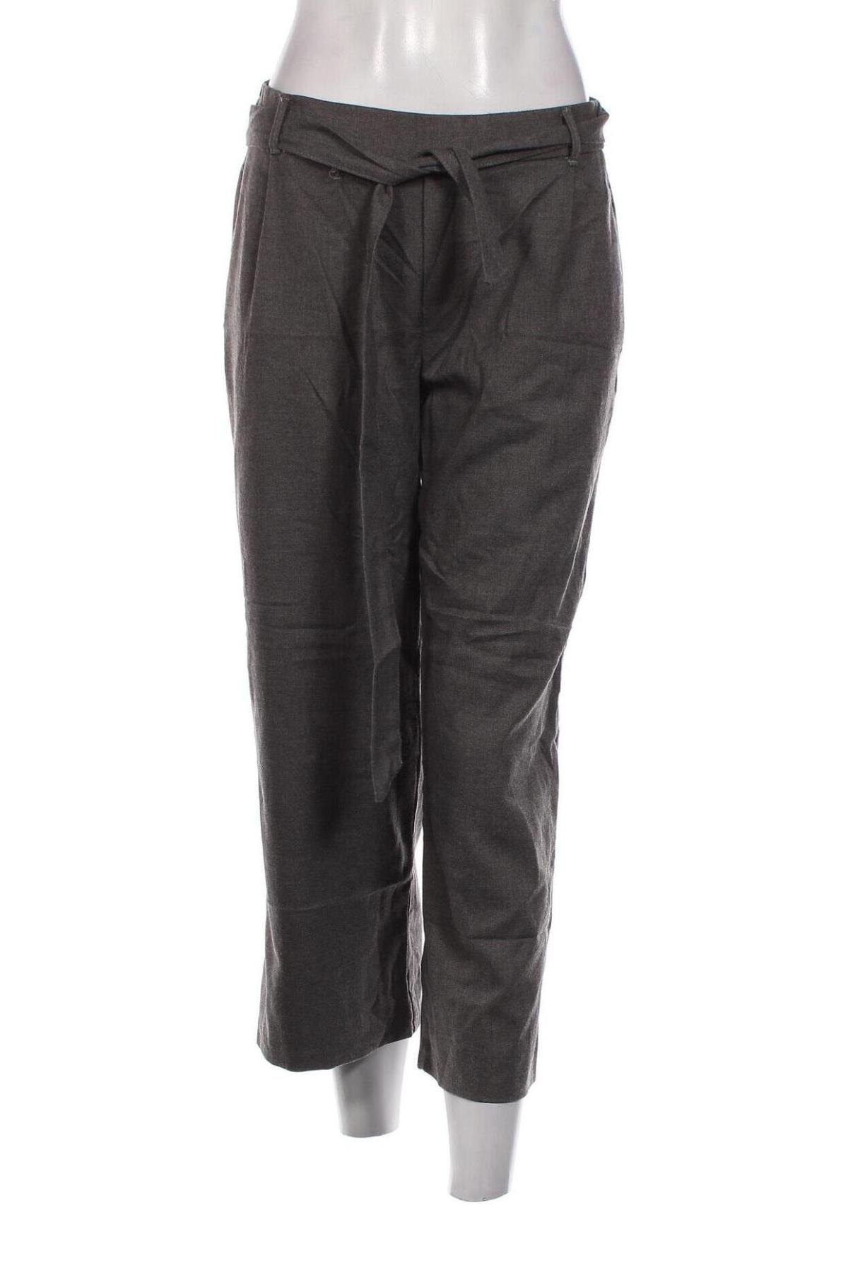 Pantaloni de femei Zara Trafaluc, Mărime S, Culoare Gri, Preț 65,79 Lei