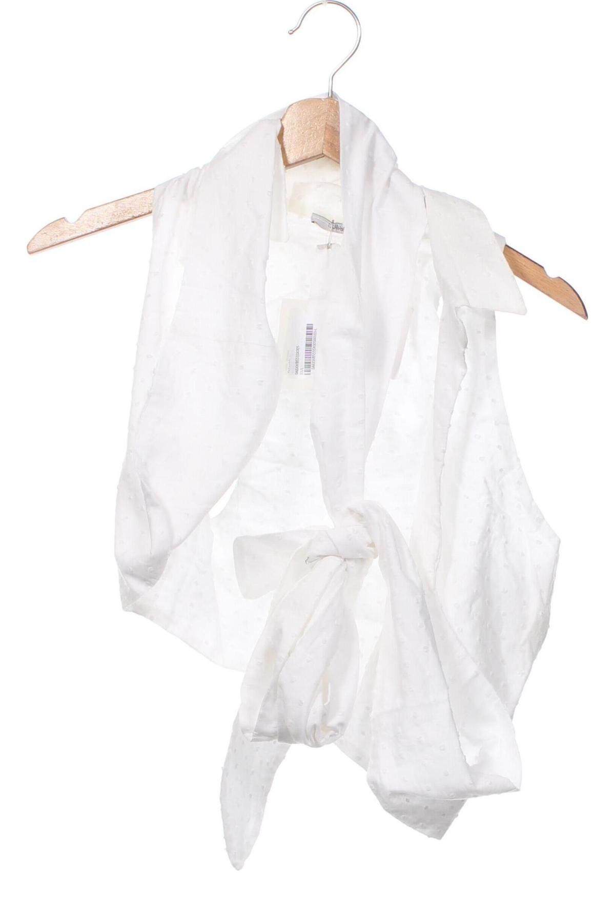 Γυναικείο αμάνικο μπλουζάκι, Μέγεθος L, Χρώμα Λευκό, Τιμή 4,54 €