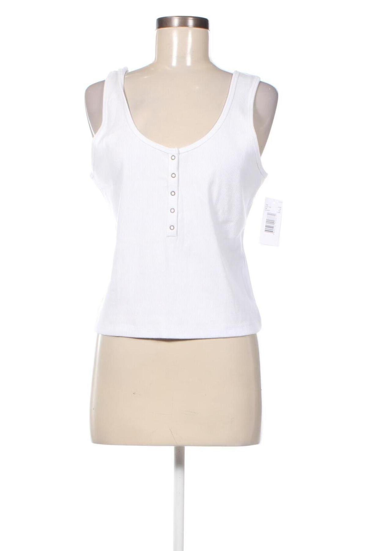Γυναικείο αμάνικο μπλουζάκι Abercrombie & Fitch, Μέγεθος XL, Χρώμα Λευκό, Τιμή 17,64 €