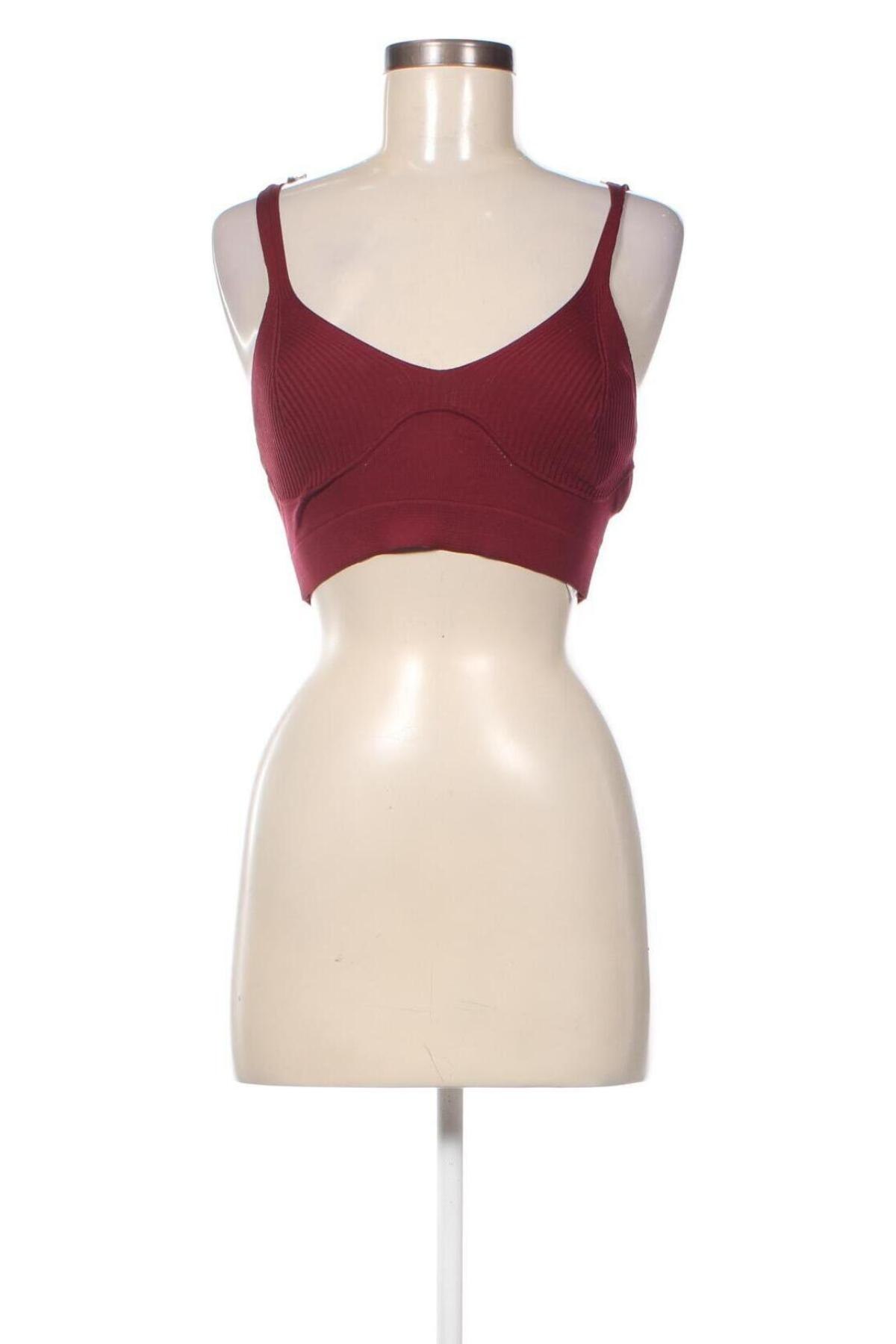 Γυναικείο αμάνικο μπλουζάκι Fashionkilla, Μέγεθος M, Χρώμα Κόκκινο, Τιμή 3,57 €