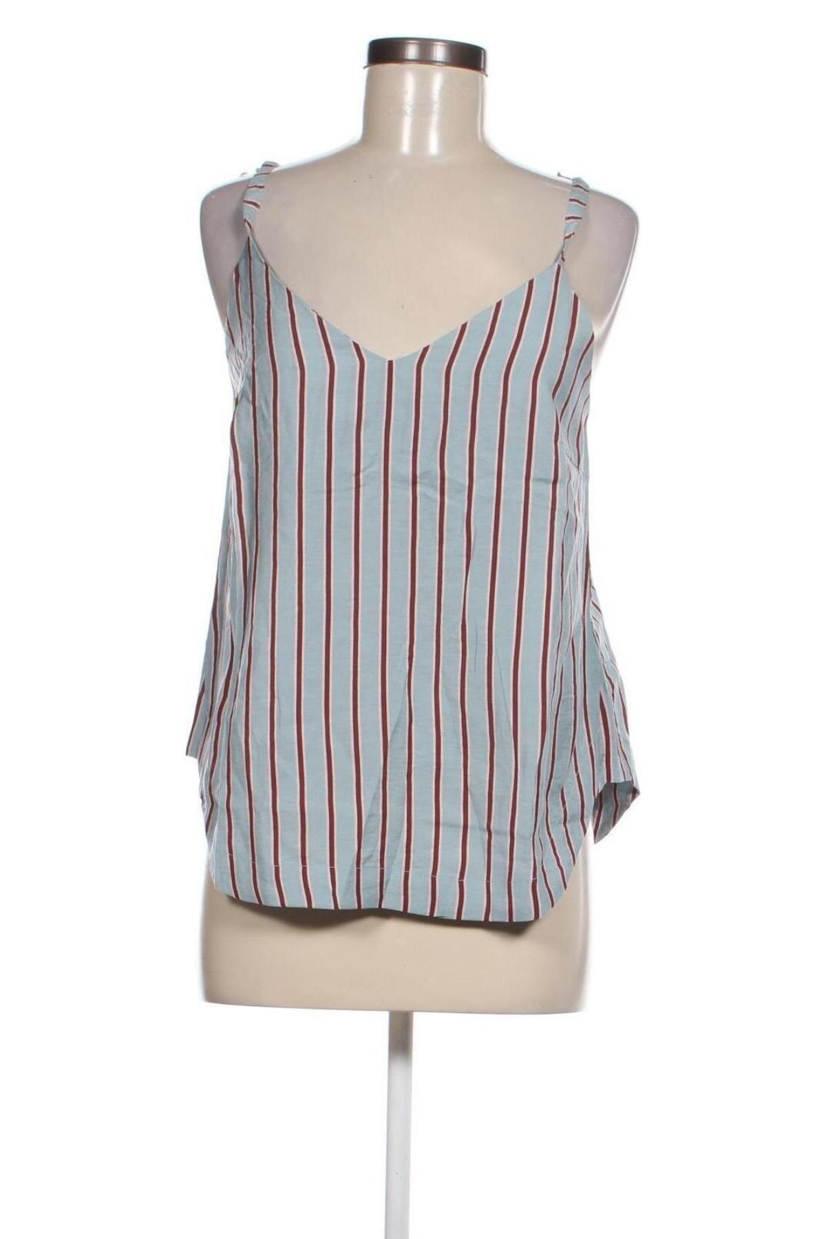 Γυναικείο αμάνικο μπλουζάκι Ichi, Μέγεθος M, Χρώμα Μπλέ, Τιμή 6,73 €
