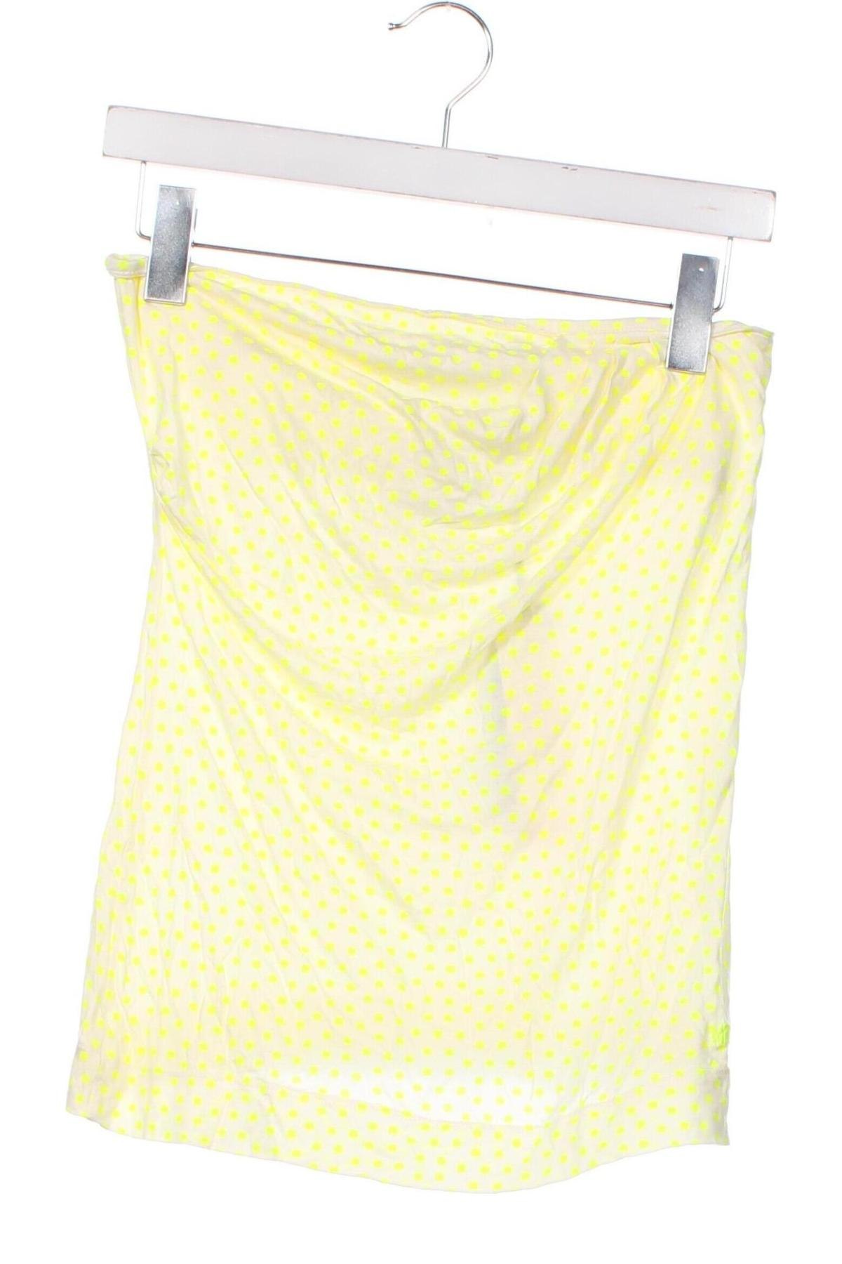 Γυναικείο αμάνικο μπλουζάκι Miss Sixty, Μέγεθος S, Χρώμα Κίτρινο, Τιμή 6,28 €