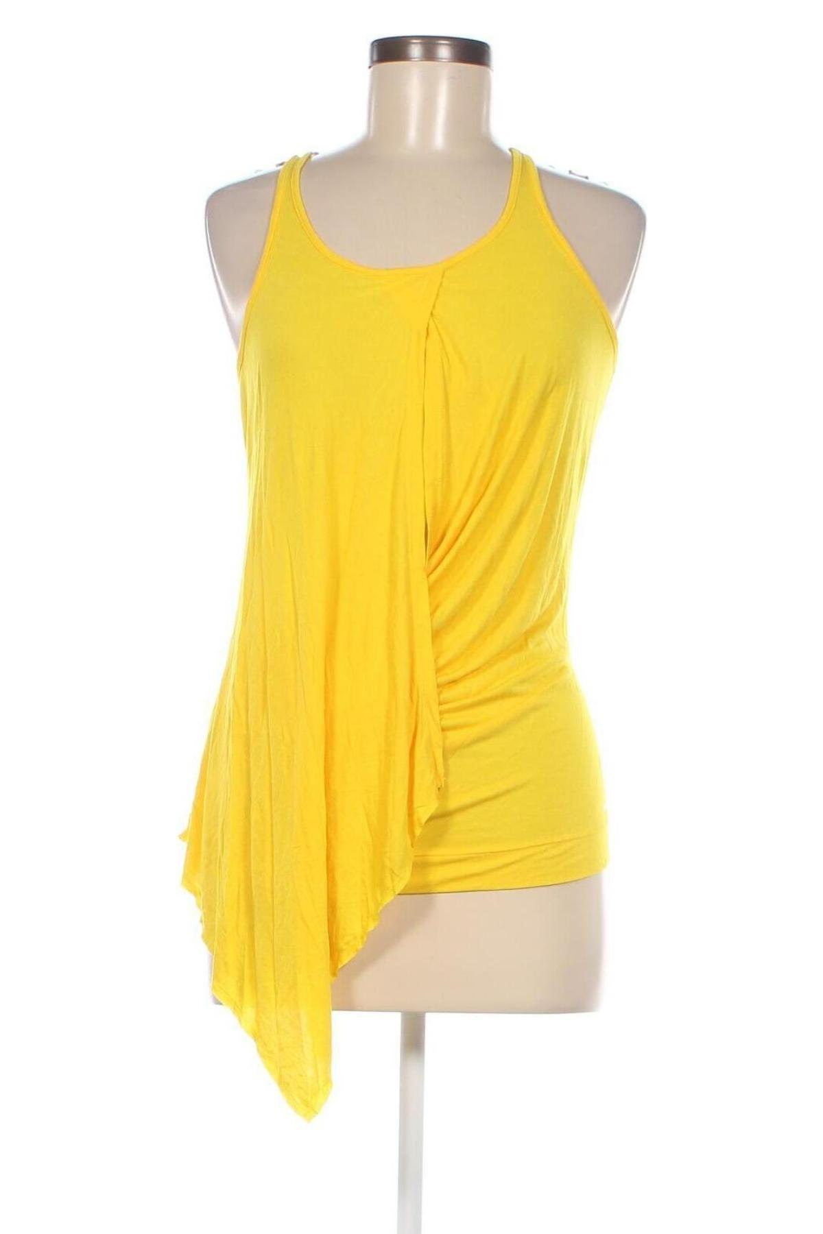 Γυναικείο αμάνικο μπλουζάκι Miss Sixty, Μέγεθος S, Χρώμα Κίτρινο, Τιμή 8,67 €