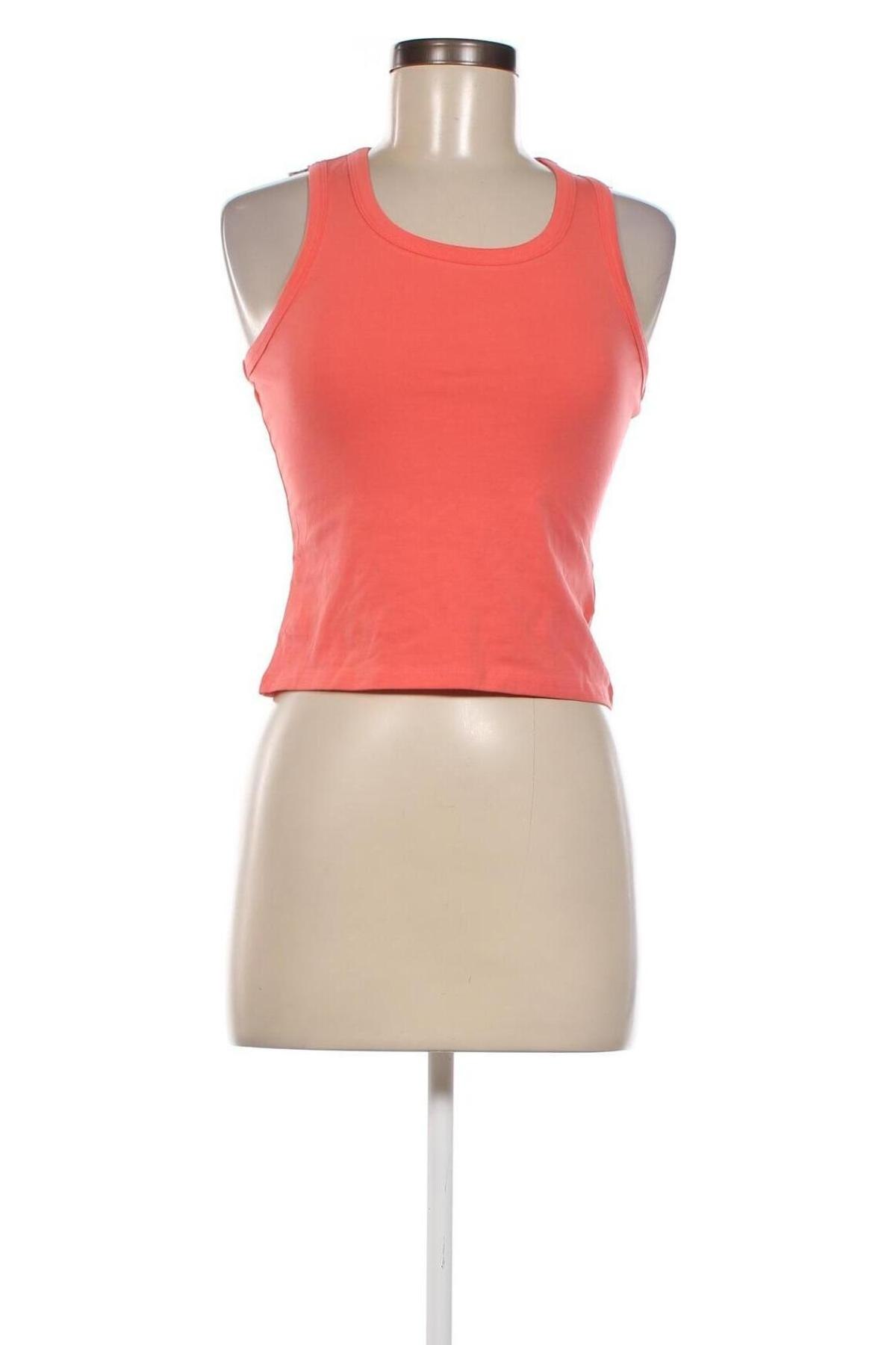 Γυναικείο αμάνικο μπλουζάκι Pimkie, Μέγεθος M, Χρώμα Πορτοκαλί, Τιμή 3,25 €