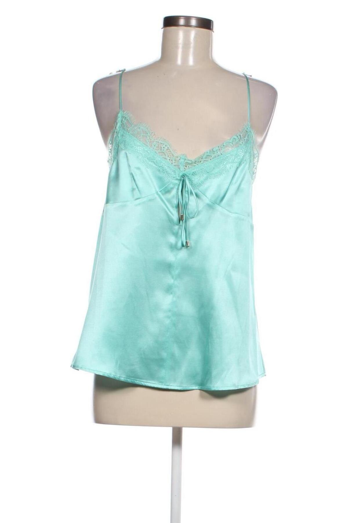 Γυναικείο αμάνικο μπλουζάκι Pinko, Μέγεθος M, Χρώμα Πράσινο, Τιμή 72,37 €
