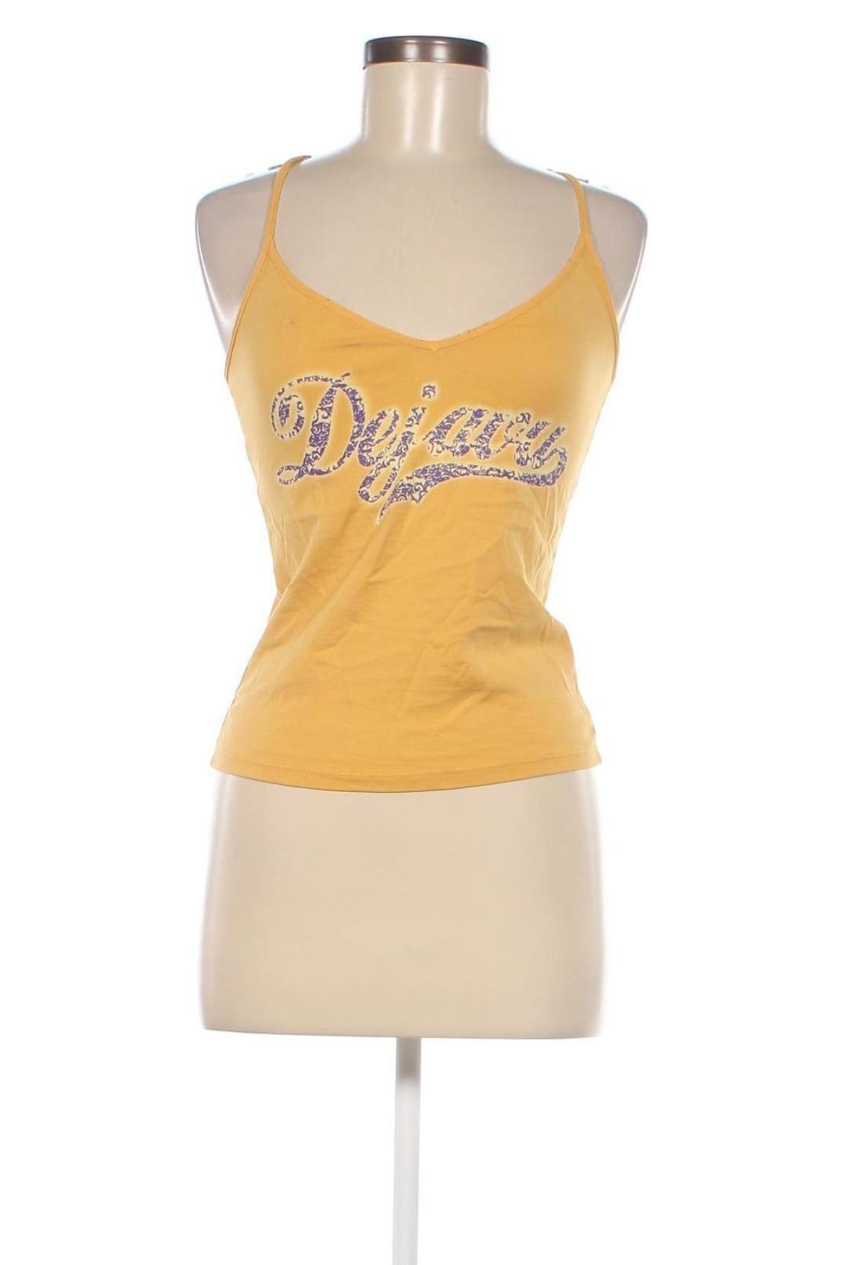 Γυναικείο αμάνικο μπλουζάκι Rare, Μέγεθος M, Χρώμα Κίτρινο, Τιμή 4,63 €