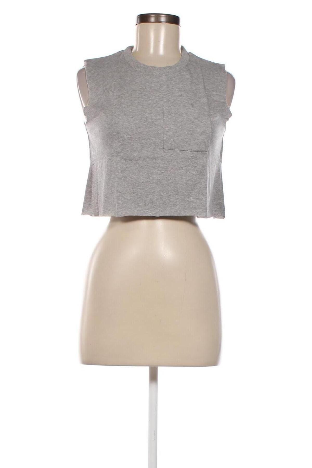 Γυναικείο αμάνικο μπλουζάκι Zign, Μέγεθος S, Χρώμα Γκρί, Τιμή 4,93 €