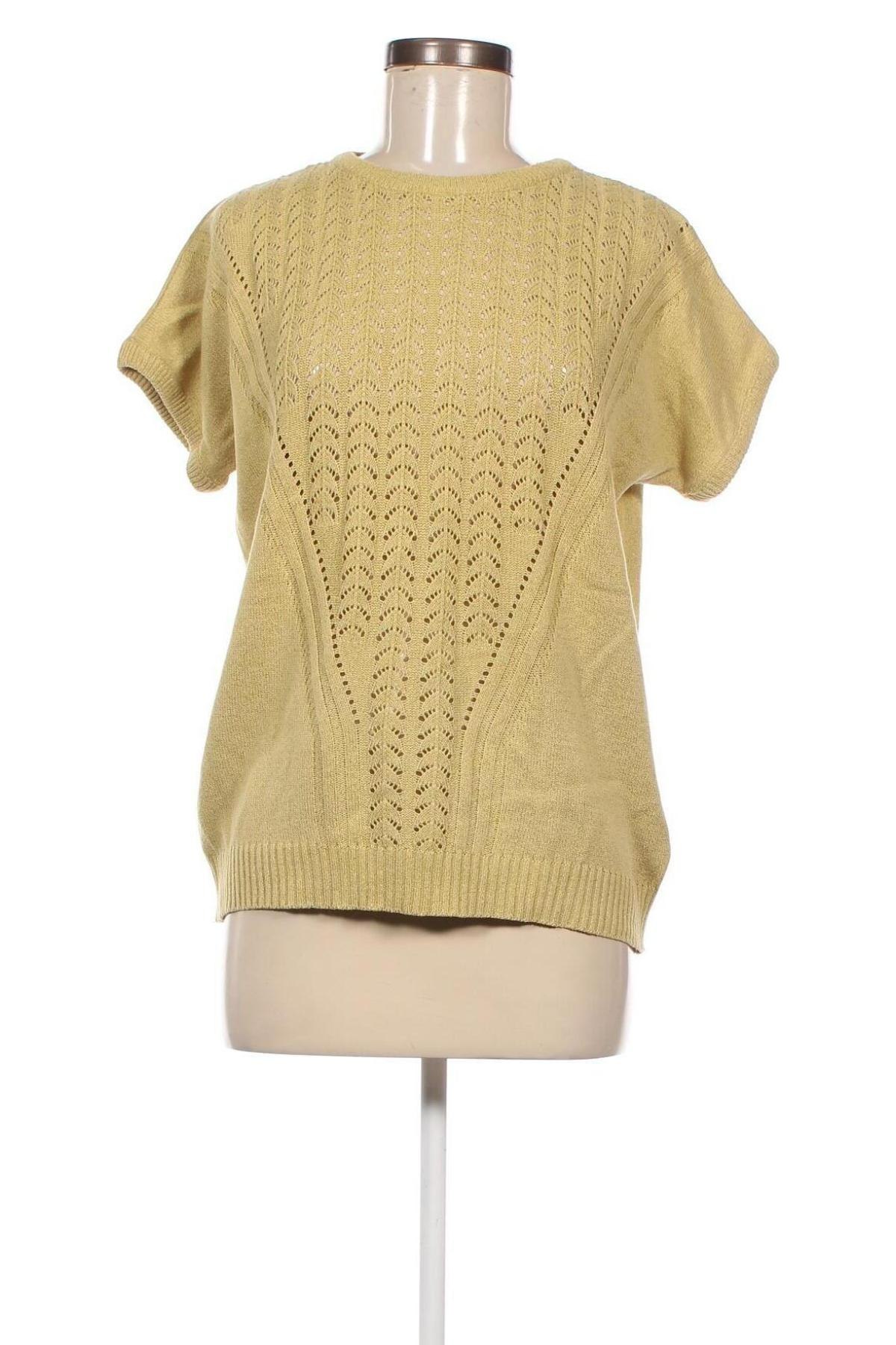Дамски пуловер, Размер L, Цвят Жълт, Цена 5,80 лв.