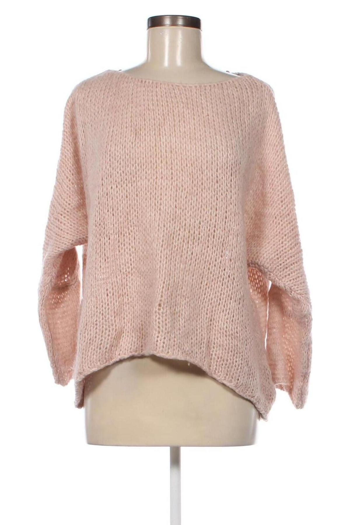 Дамски пуловер, Размер L, Цвят Пепел от рози, Цена 4,93 лв.