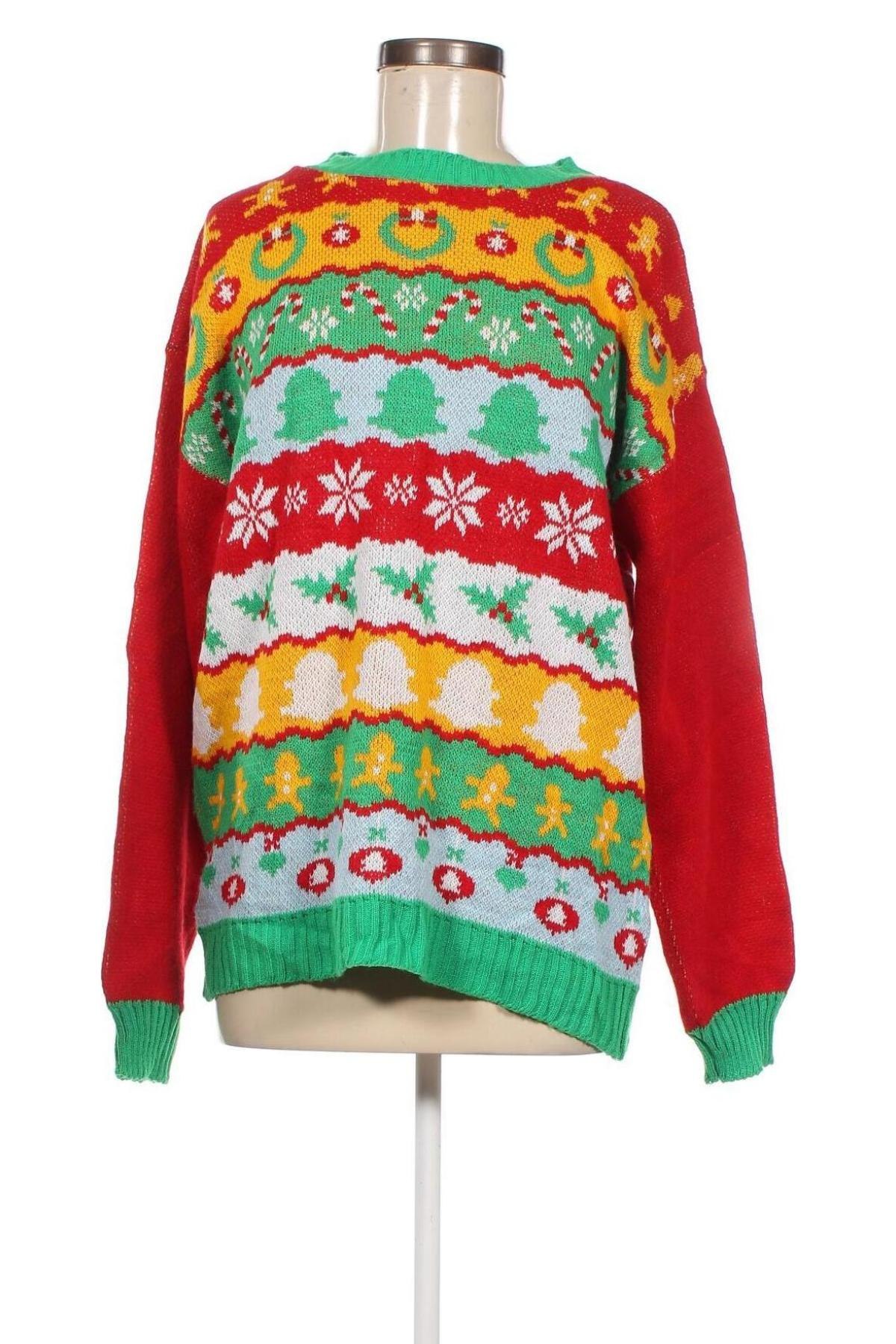 Γυναικείο πουλόβερ, Μέγεθος XL, Χρώμα Πολύχρωμο, Τιμή 2,87 €