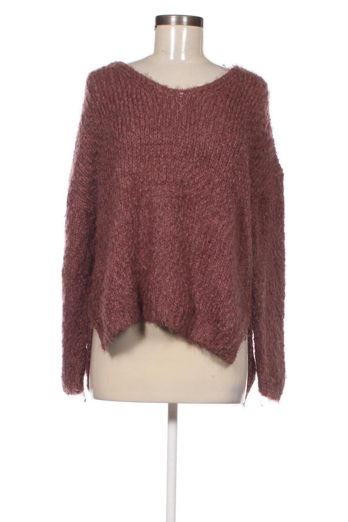 Damenpullover, Größe M, Farbe Aschrosa, Preis € 2,02