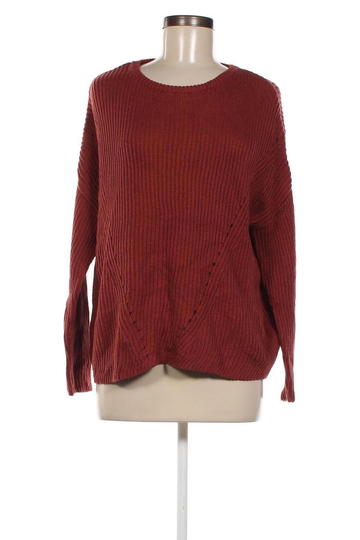 Дамски пуловер Ally, Размер M, Цвят Кафяв, Цена 5,80 лв.