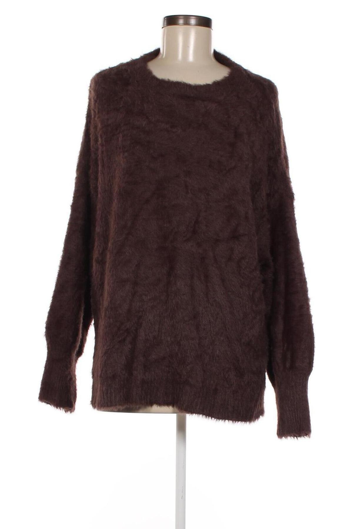 Дамски пуловер Anko, Размер L, Цвят Кафяв, Цена 5,22 лв.