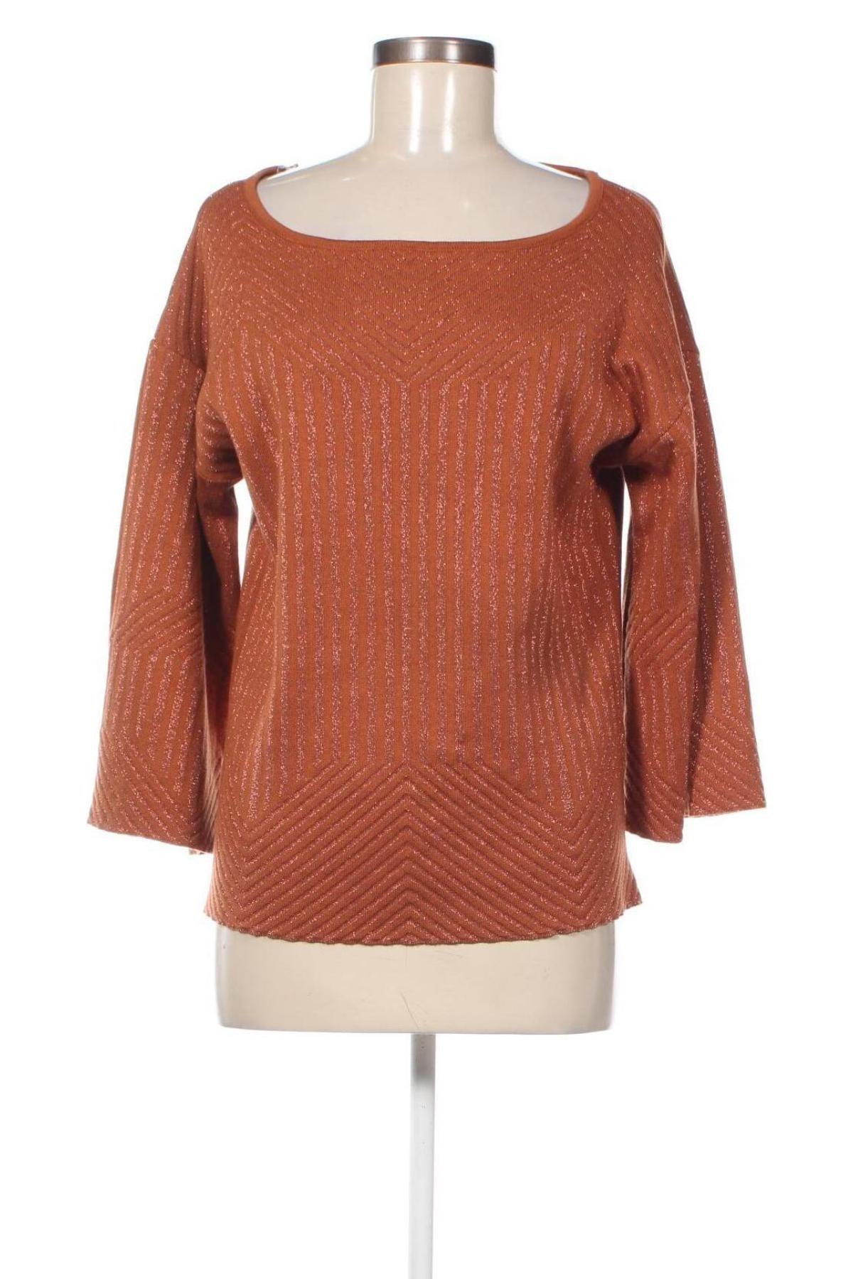 Дамски пуловер Anna Field, Размер M, Цвят Кафяв, Цена 8,70 лв.