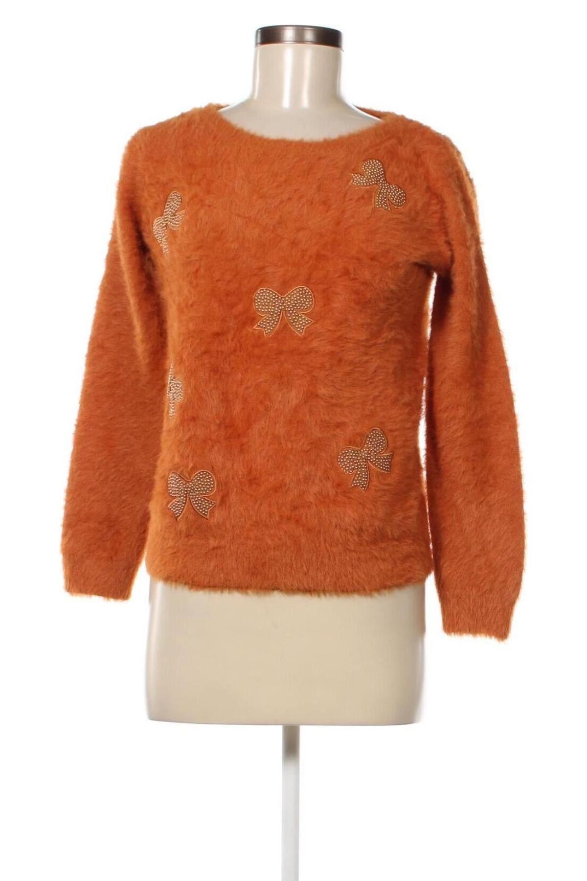 Дамски пуловер Bel&Bo, Размер XS, Цвят Кафяв, Цена 5,22 лв.
