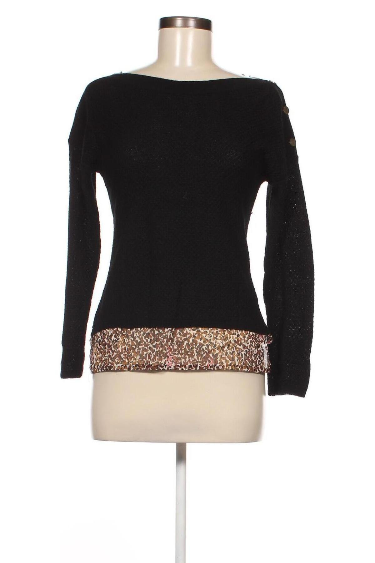 Γυναικείο πουλόβερ Cache Cache, Μέγεθος XS, Χρώμα Μαύρο, Τιμή 5,93 €