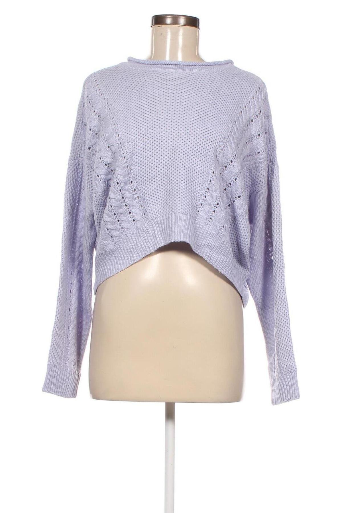 Дамски пуловер Charlotte Russe, Размер L, Цвят Син, Цена 5,80 лв.