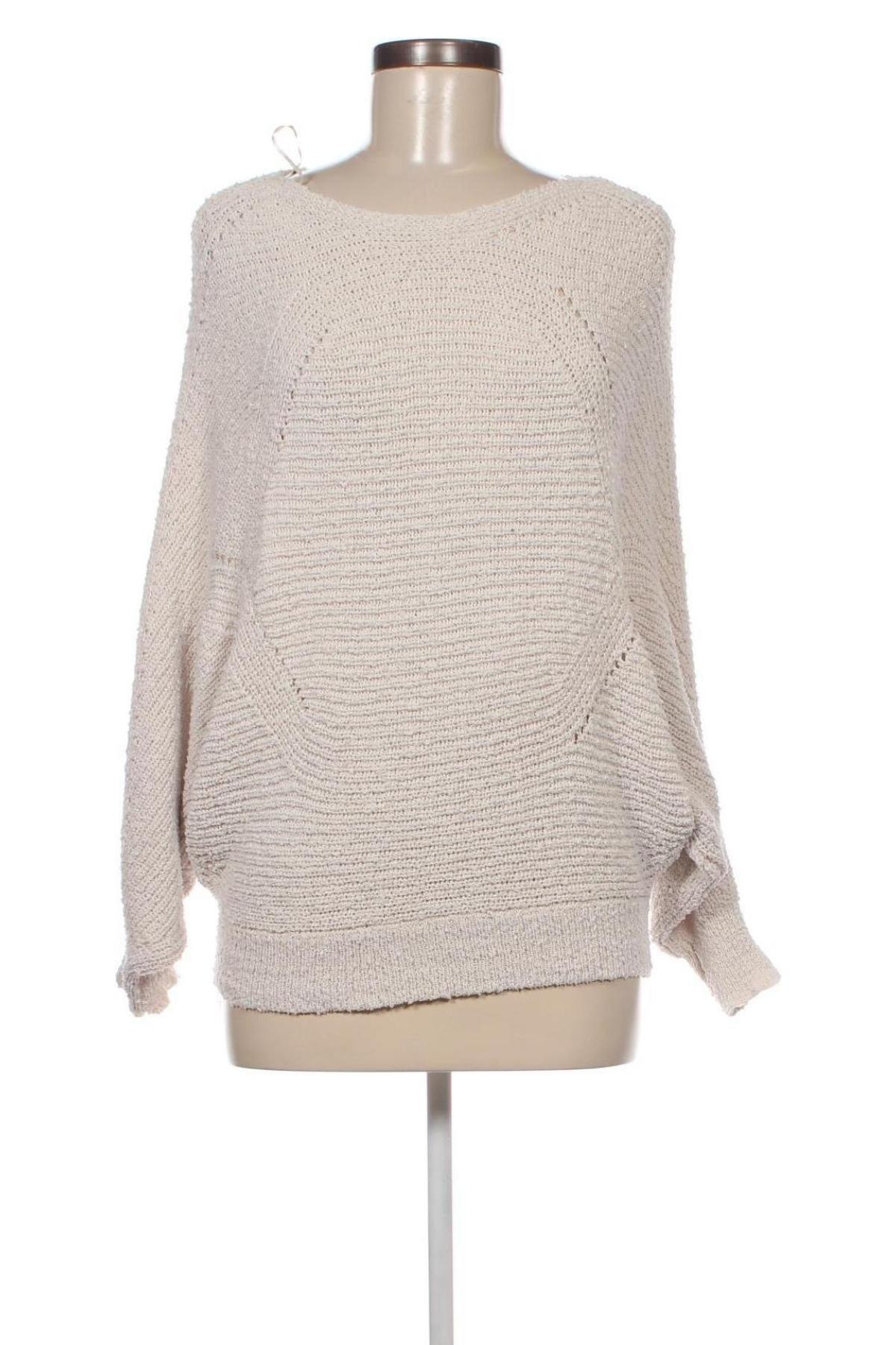 Дамски пуловер Debut, Размер M, Цвят Екрю, Цена 9,86 лв.