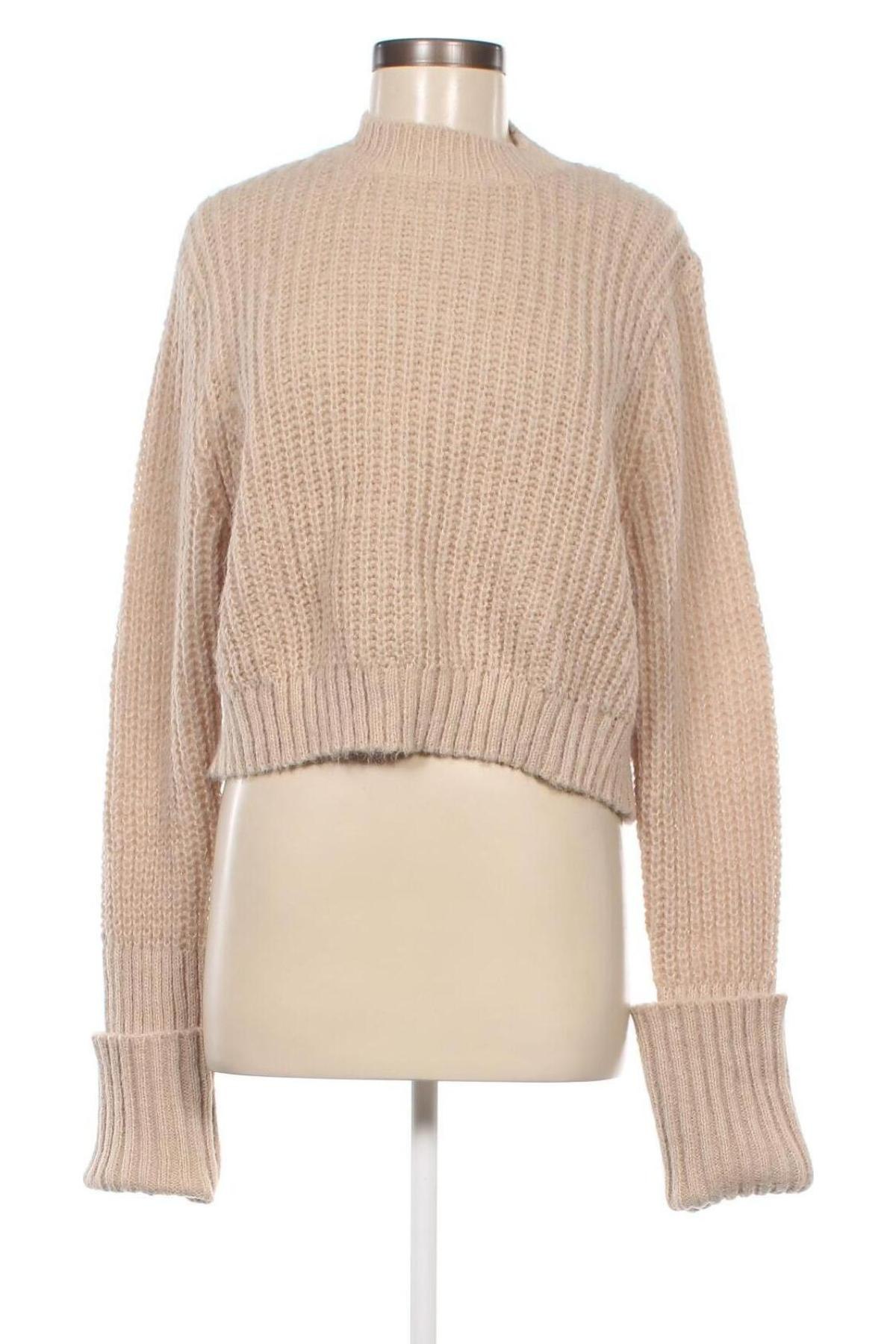 Дамски пуловер Even&Odd, Размер M, Цвят Бежов, Цена 9,66 лв.