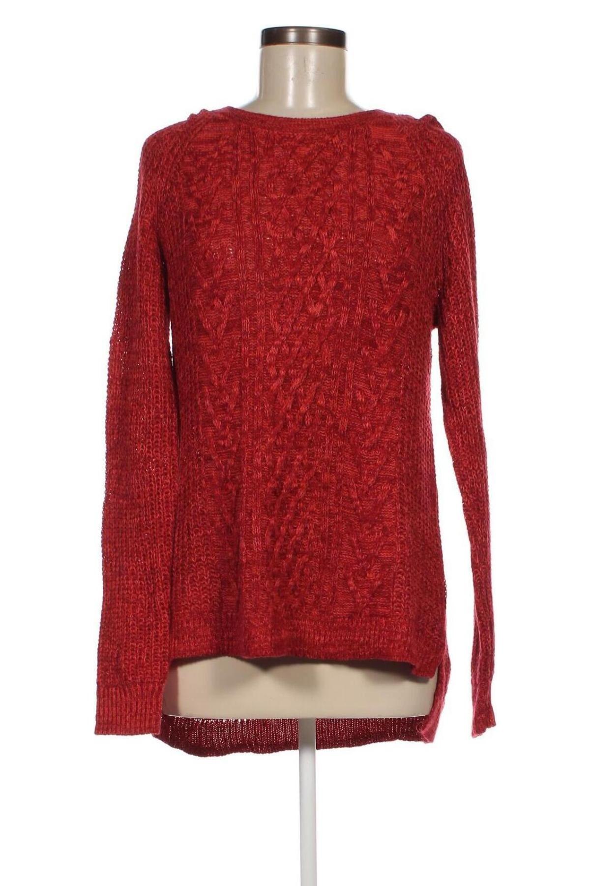 Дамски пуловер Faded Glory, Размер L, Цвят Червен, Цена 11,02 лв.
