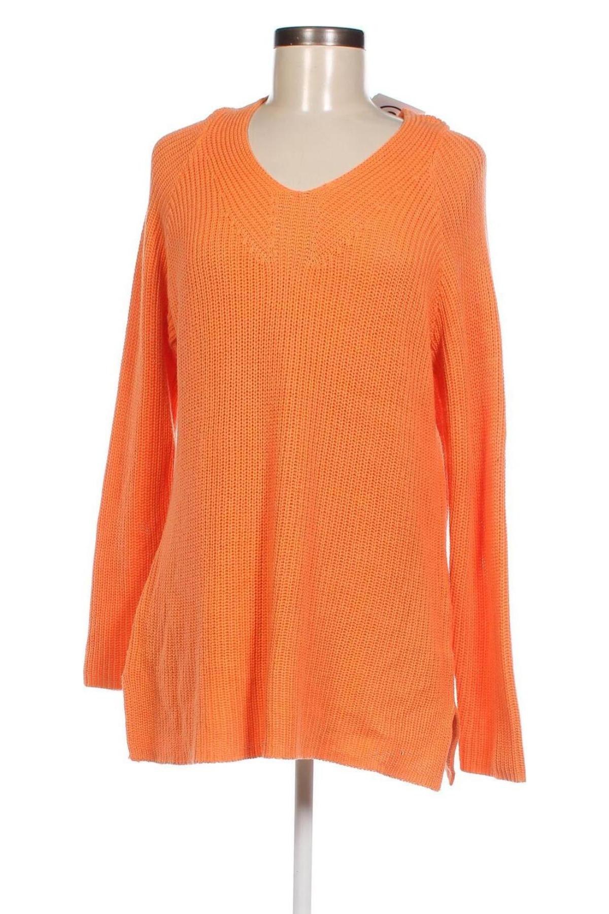 Дамски пуловер G.W., Размер M, Цвят Оранжев, Цена 15,40 лв.