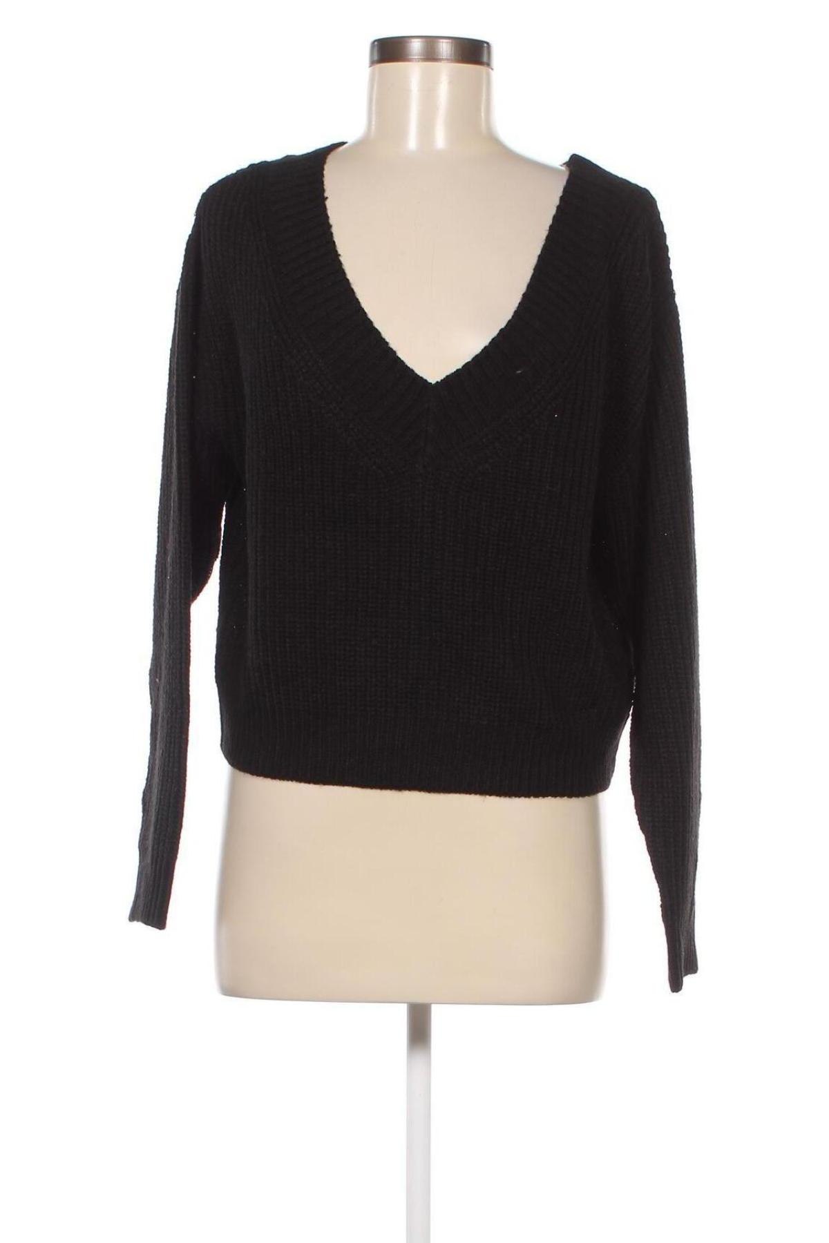 Дамски пуловер H&M Divided, Размер M, Цвят Черен, Цена 7,25 лв.