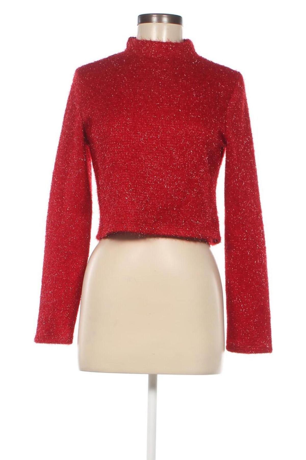 Damenpullover H&M Divided, Größe M, Farbe Rot, Preis € 3,03