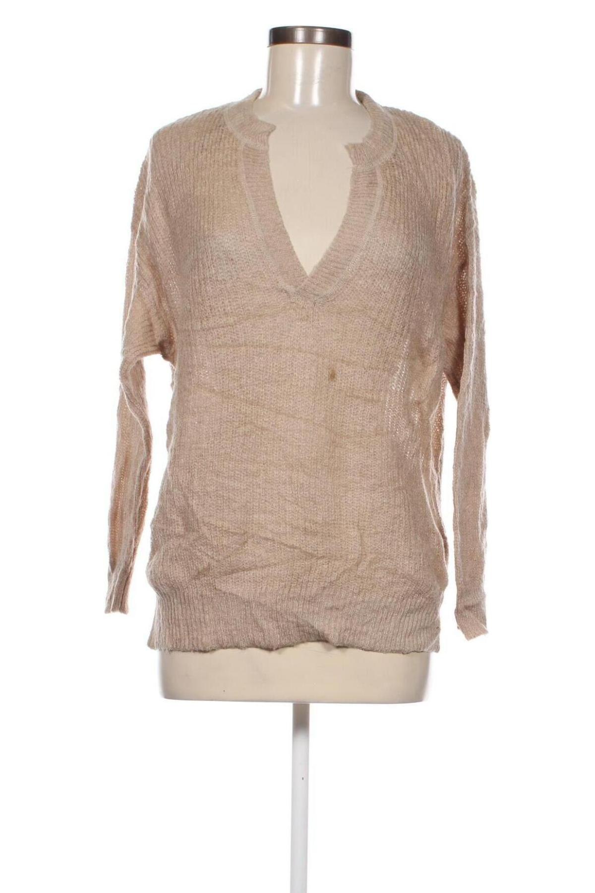 Γυναικείο πουλόβερ H&M L.O.G.G., Μέγεθος M, Χρώμα  Μπέζ, Τιμή 1,97 €