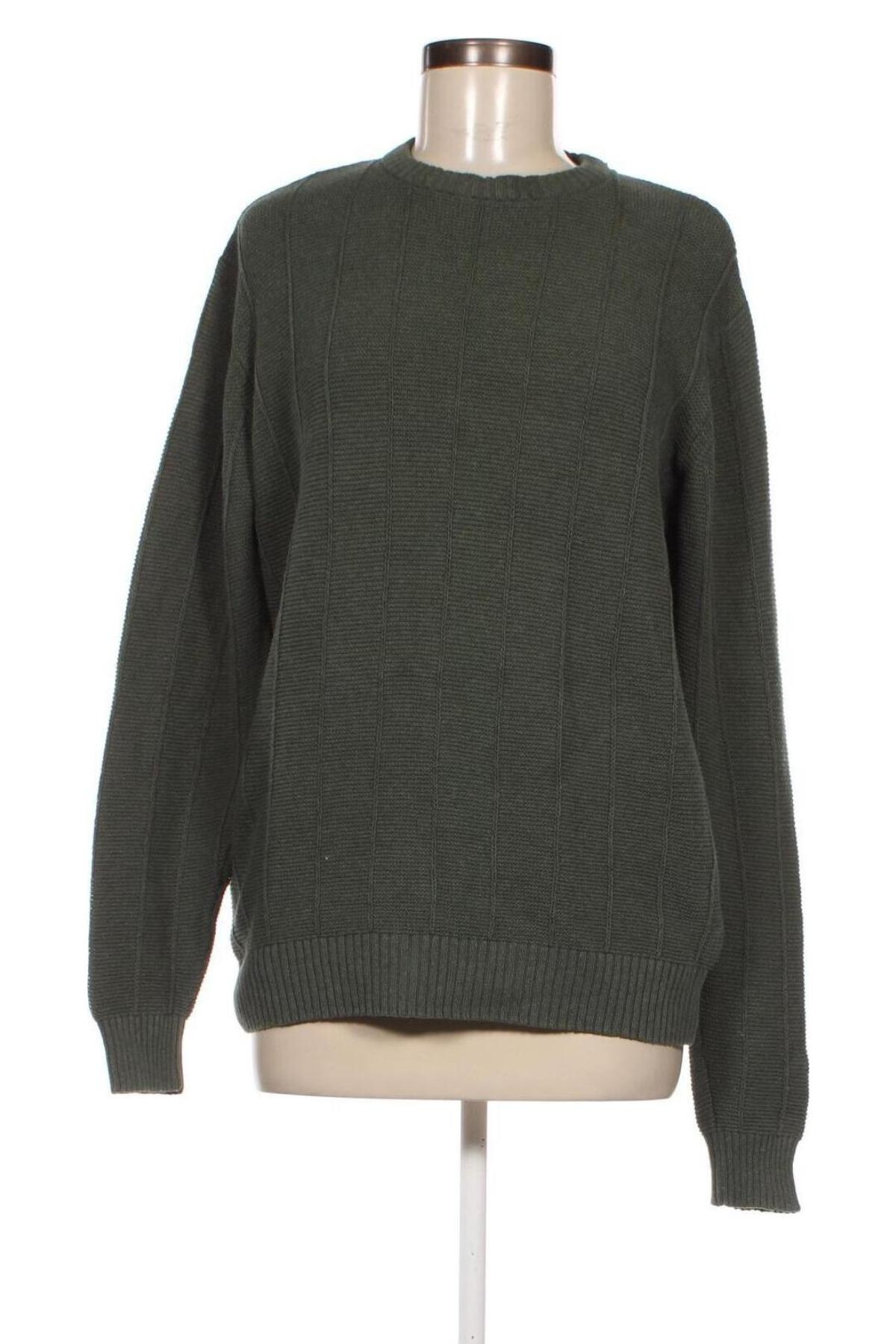 Дамски пуловер Identic, Размер M, Цвят Зелен, Цена 10,73 лв.