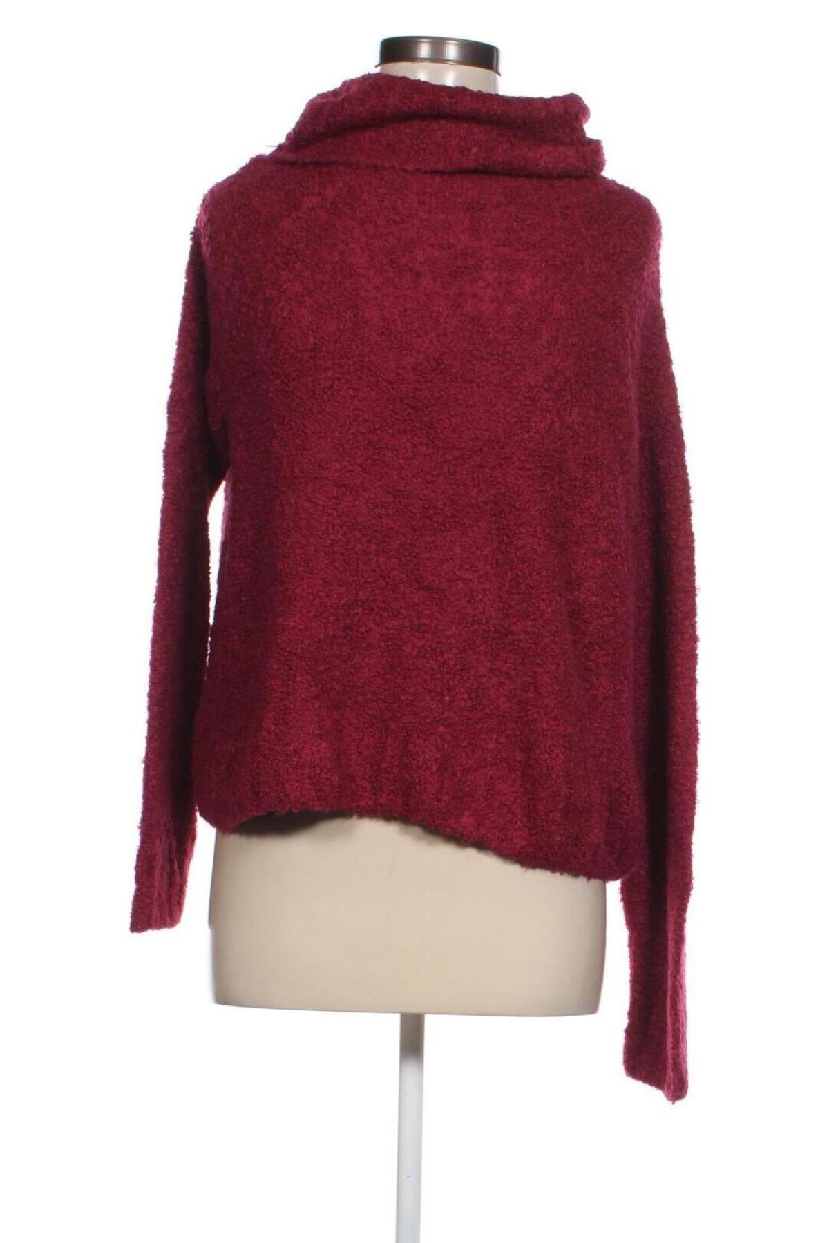 Дамски пуловер Jean Pascale, Размер M, Цвят Червен, Цена 8,70 лв.