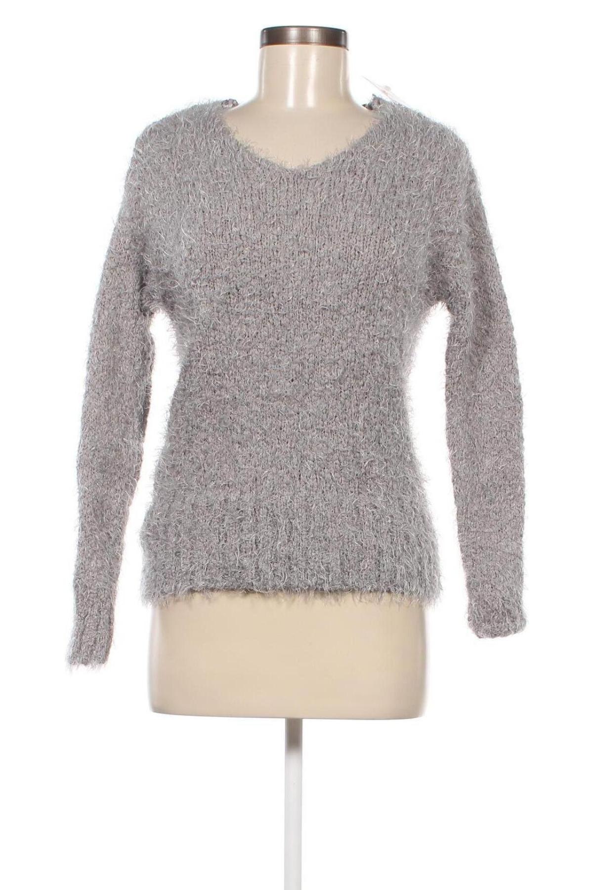 Дамски пуловер Knox Rose, Размер XS, Цвят Сив, Цена 9,57 лв.