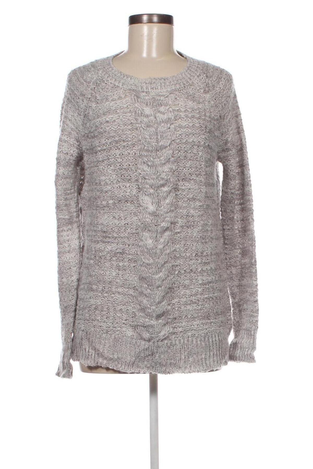 Damenpullover Laura Torelli, Größe M, Farbe Grau, Preis 3,03 €