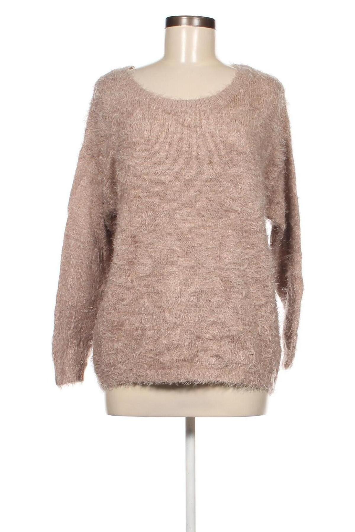 Дамски пуловер Love Tree, Размер L, Цвят Кафяв, Цена 8,70 лв.