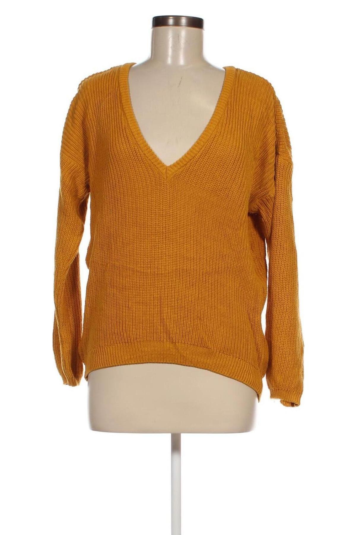 Γυναικείο πουλόβερ NA-KD, Μέγεθος S, Χρώμα Κίτρινο, Τιμή 4,49 €