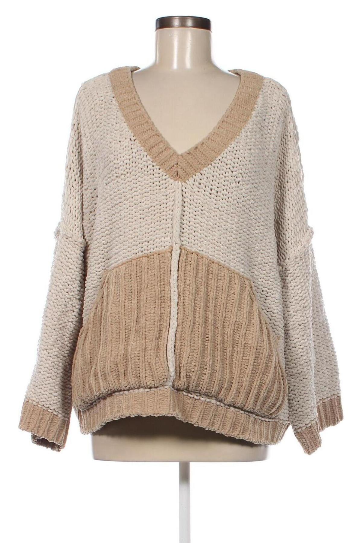 Γυναικείο πουλόβερ POL, Μέγεθος L, Χρώμα  Μπέζ, Τιμή 3,81 €