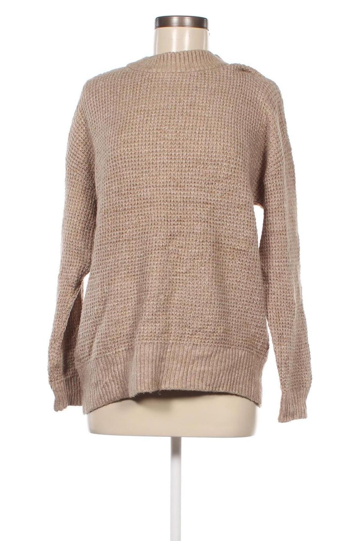 Дамски пуловер Republic, Размер M, Цвят Бежов, Цена 5,80 лв.