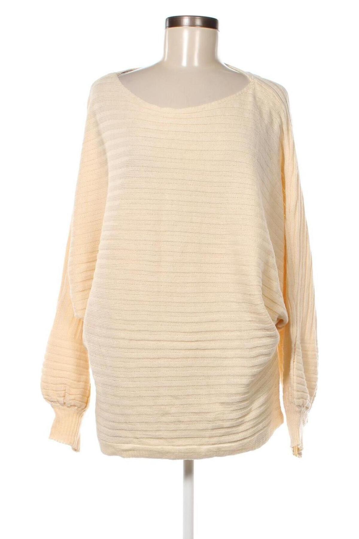 Дамски пуловер SHEIN, Размер M, Цвят Екрю, Цена 5,22 лв.