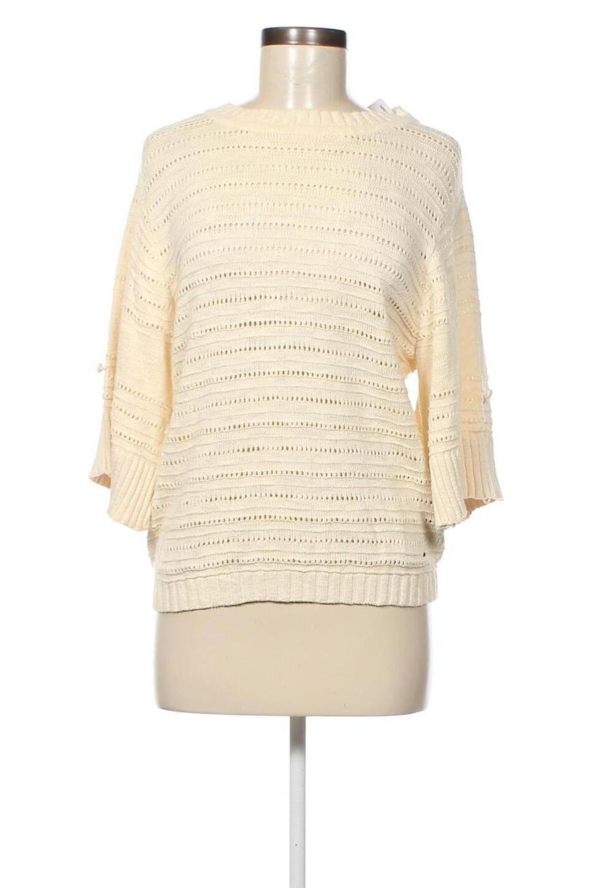 Γυναικείο πουλόβερ Tommy Hilfiger, Μέγεθος XS, Χρώμα Εκρού, Τιμή 12,62 €