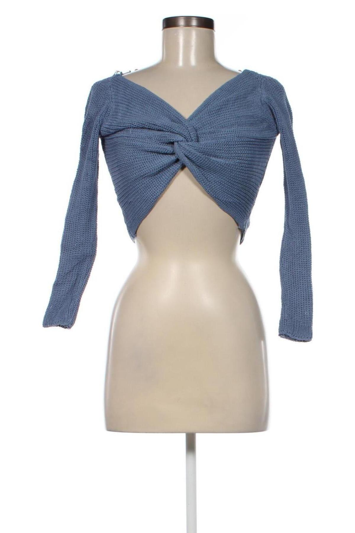 Γυναικείο πουλόβερ William B, Μέγεθος S, Χρώμα Μπλέ, Τιμή 2,87 €