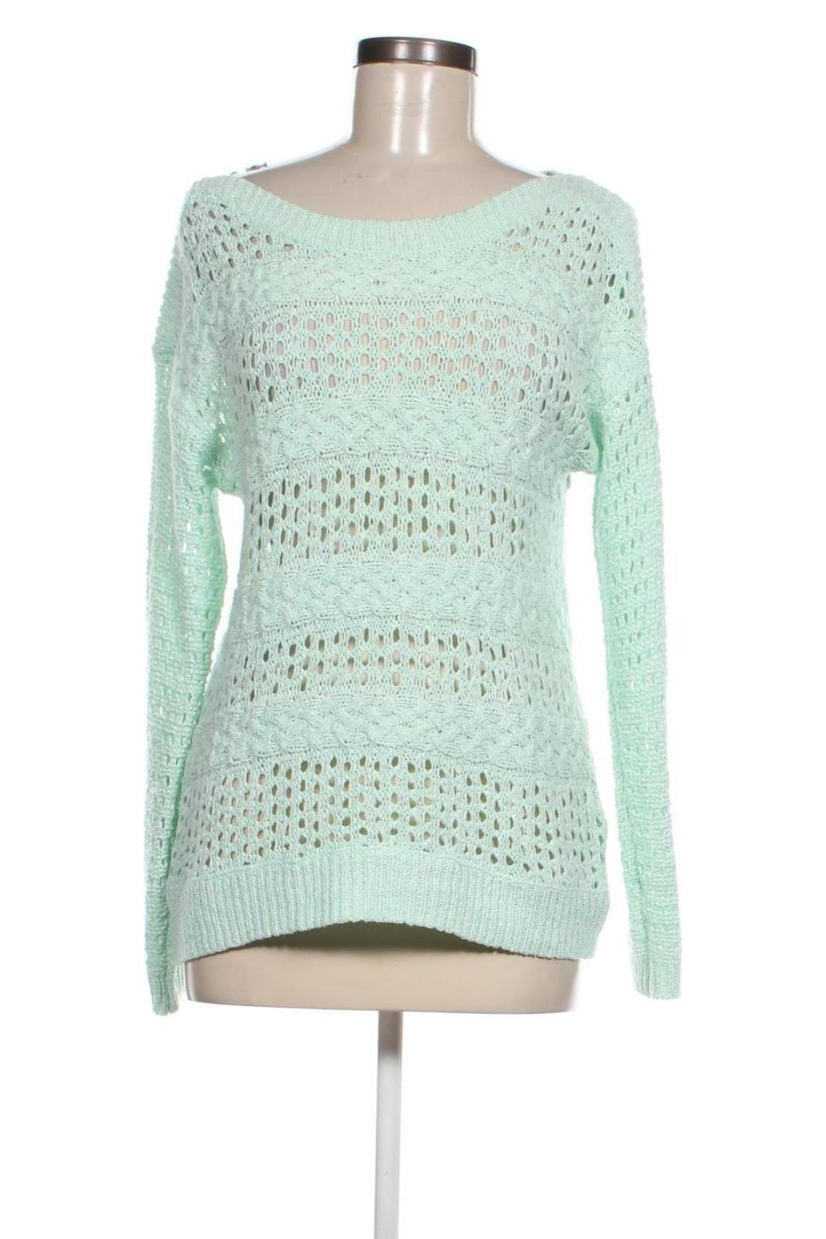 Γυναικείο πουλόβερ Yessica, Μέγεθος M, Χρώμα Πράσινο, Τιμή 1,61 €