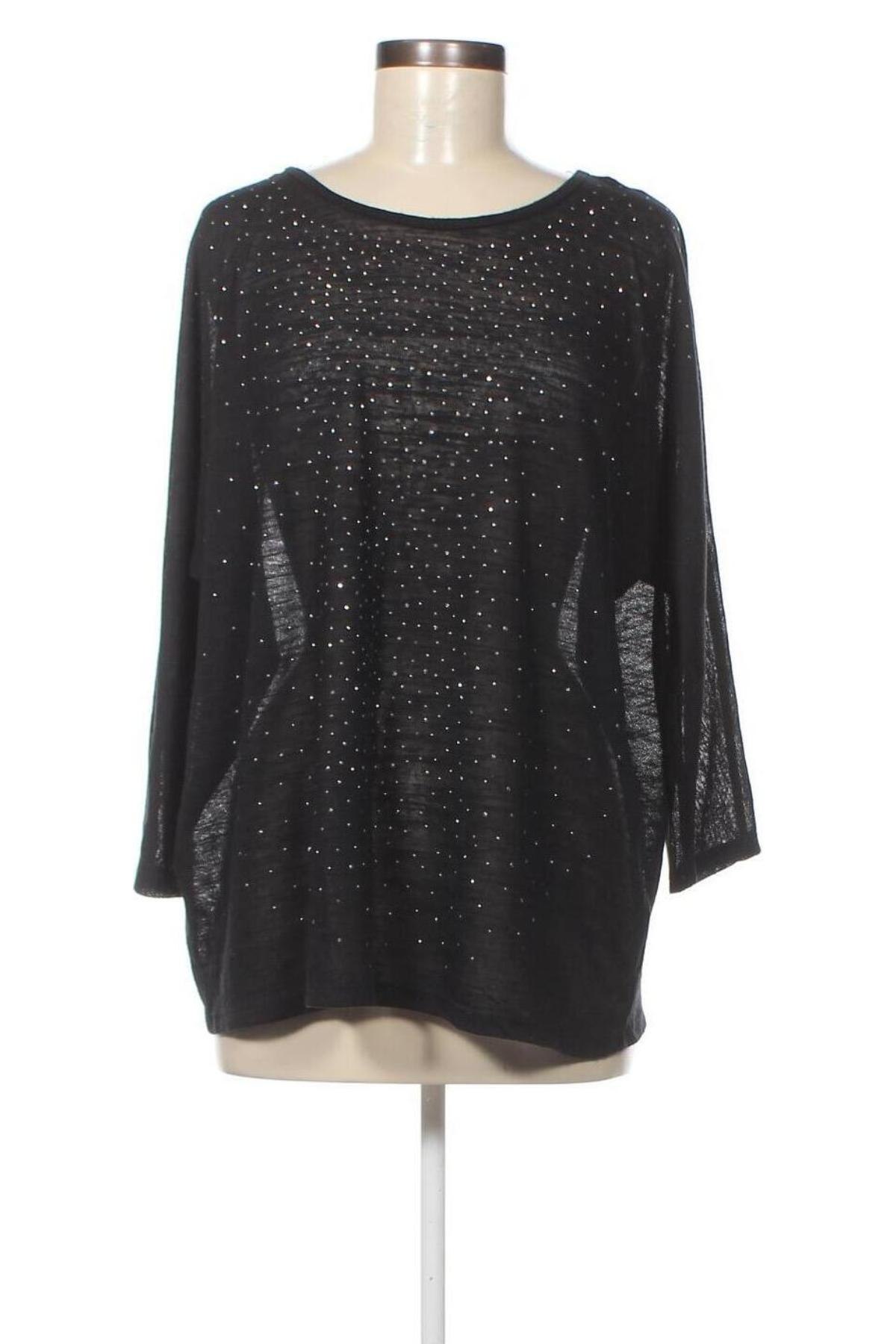 Γυναικείο πουλόβερ Yessica, Μέγεθος M, Χρώμα Μαύρο, Τιμή 2,69 €