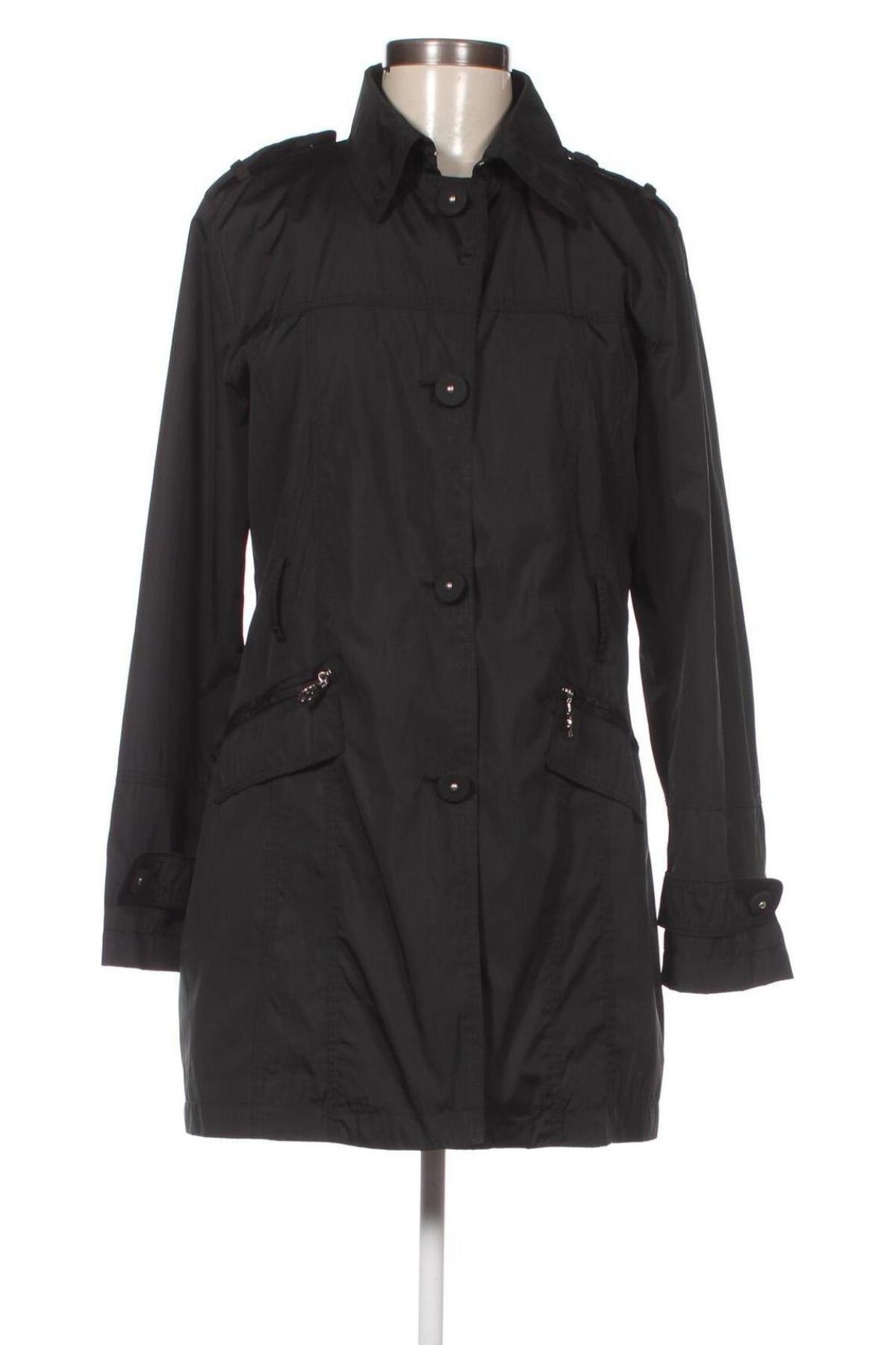 Damen Trenchcoat Gattinoni, Größe S, Farbe Schwarz, Preis 100,90 €