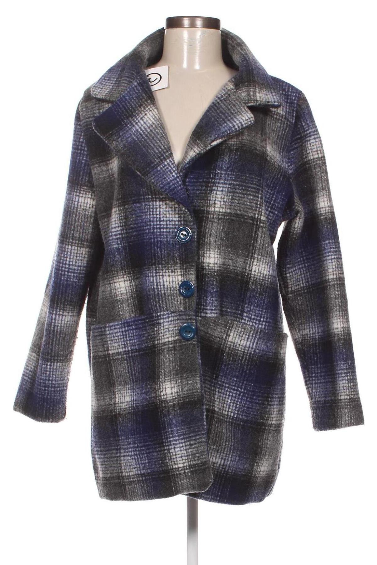 Γυναικείο παλτό, Μέγεθος L, Χρώμα Πολύχρωμο, Τιμή 5,48 €