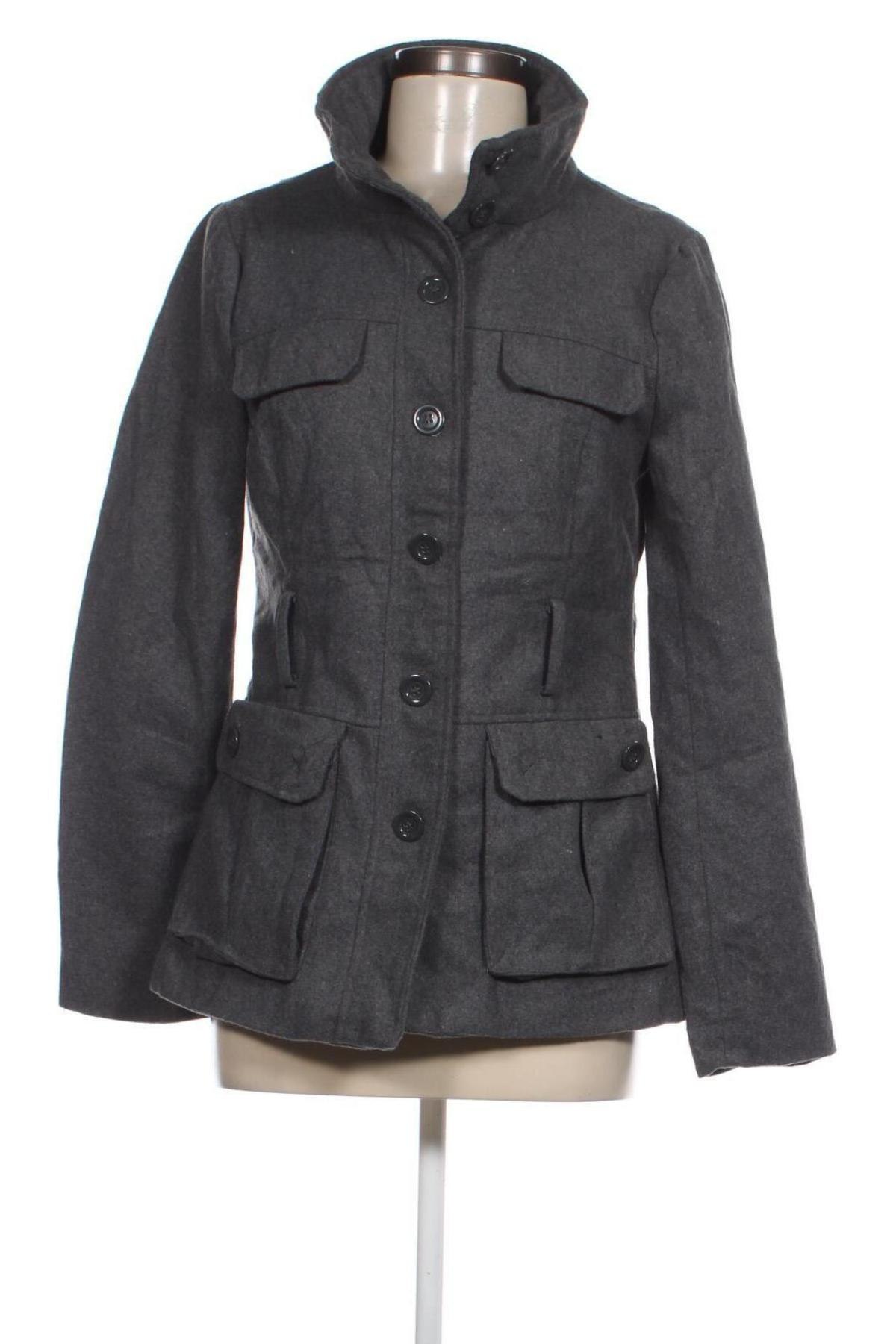 Γυναικείο παλτό Ambiance, Μέγεθος M, Χρώμα Γκρί, Τιμή 6,62 €