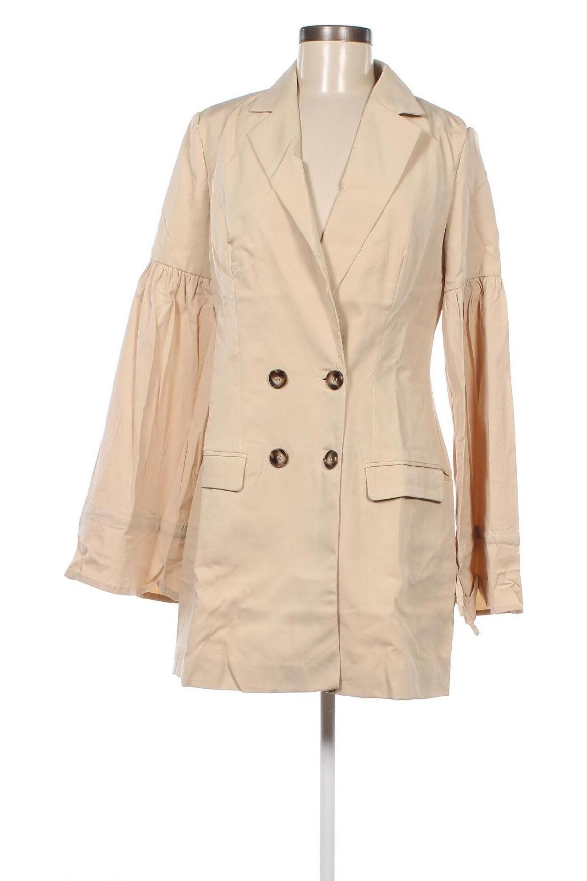 Дамско палто Club L, Размер S, Цвят Екрю, Цена 14,45 лв.
