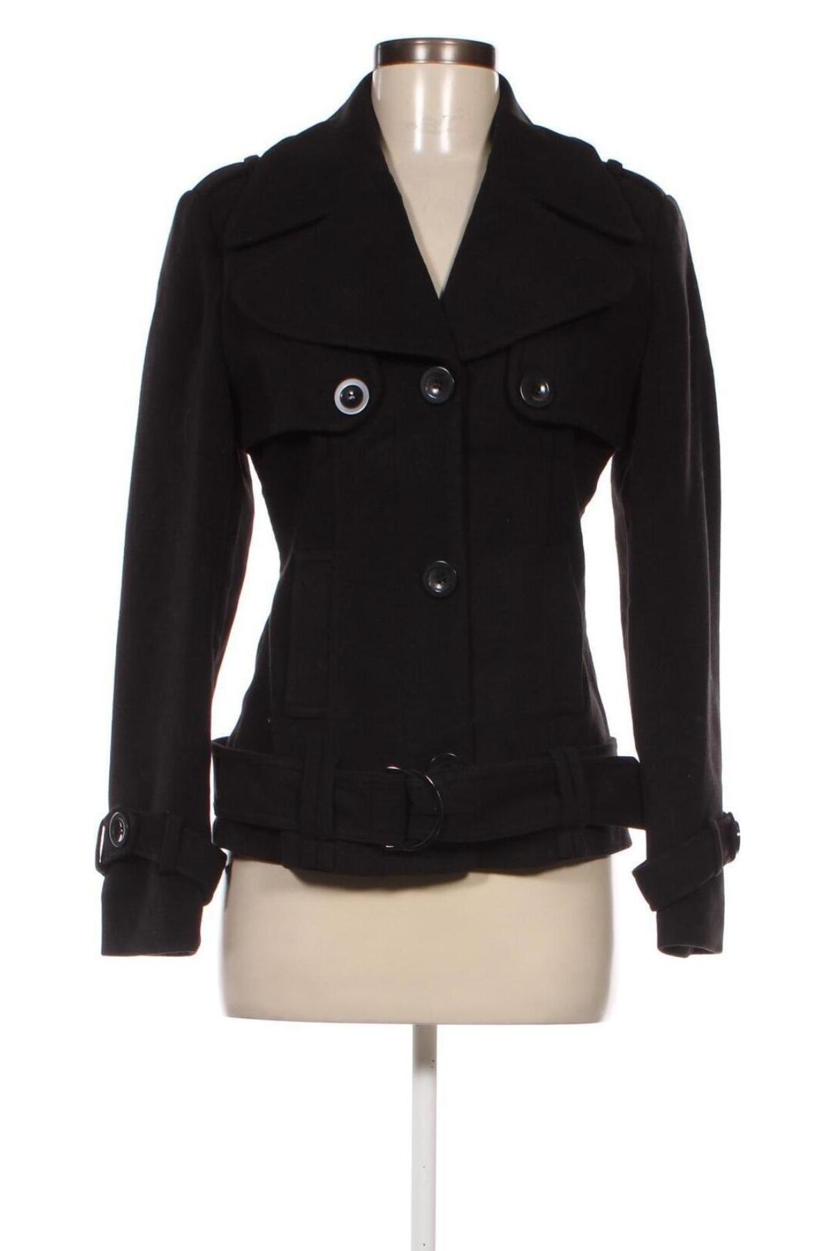 Дамско палто Flash Lights, Размер S, Цвят Черен, Цена 37,45 лв.